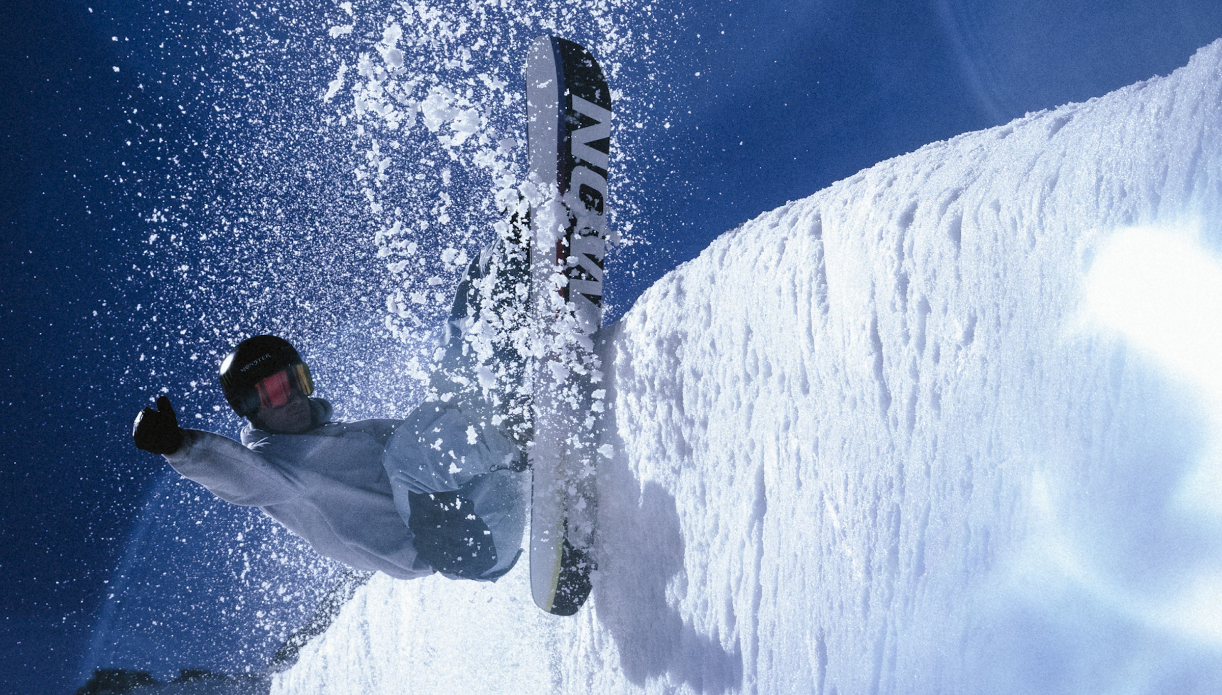 Lucas Foster in a halfpipe