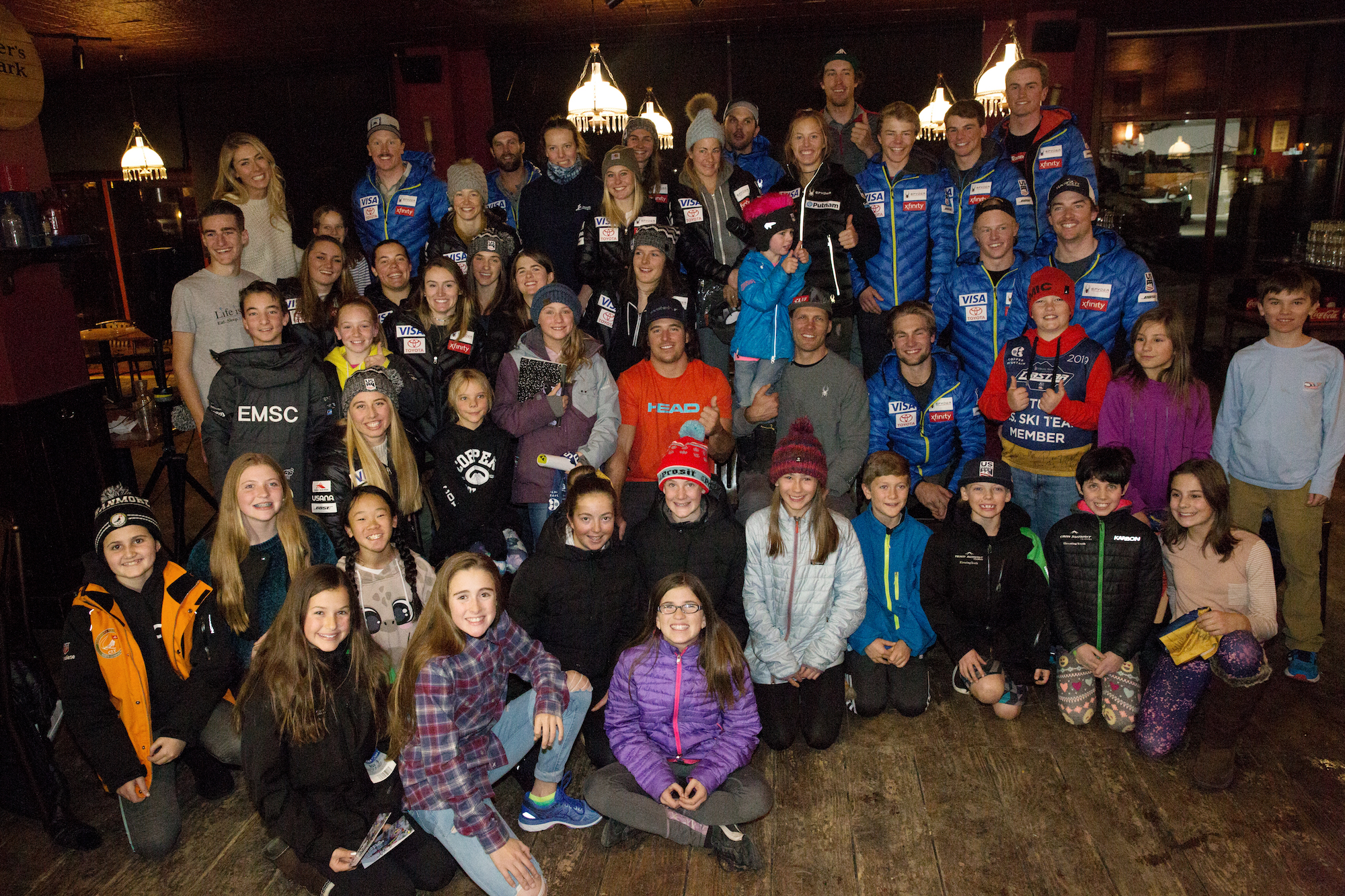 U.S. Ski Team at Copper Mountain