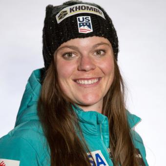 Breezy Johnson Breezy Johnson headshot image