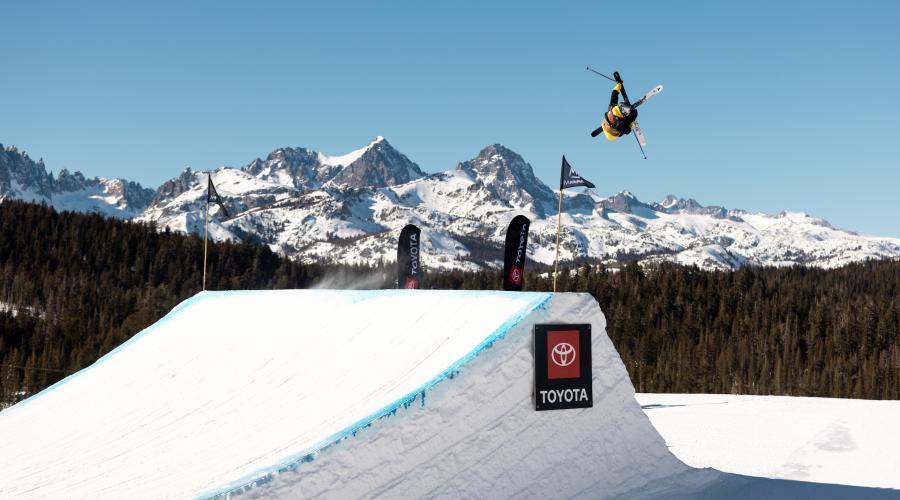 Freeski athlete