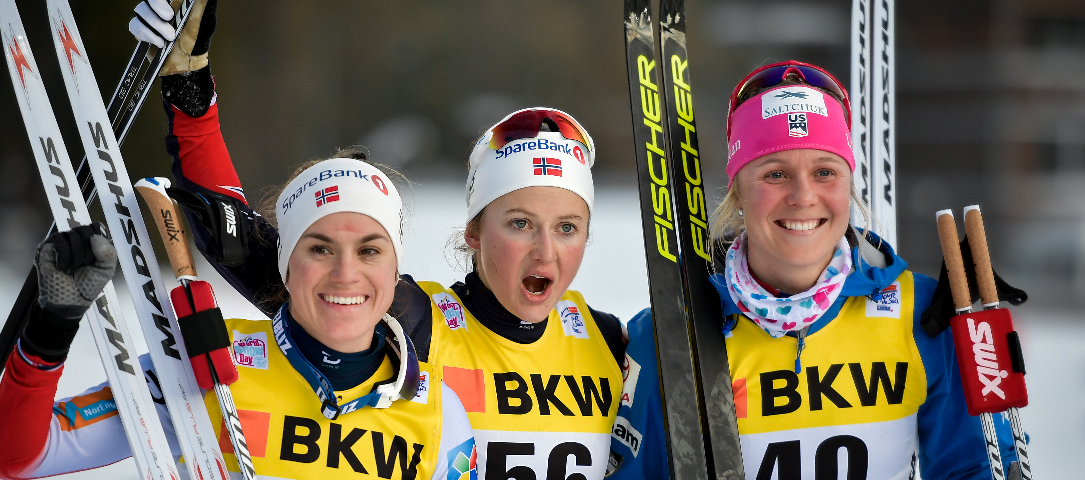 Sadie Bjornsen third in Tour de Ski 10k classic