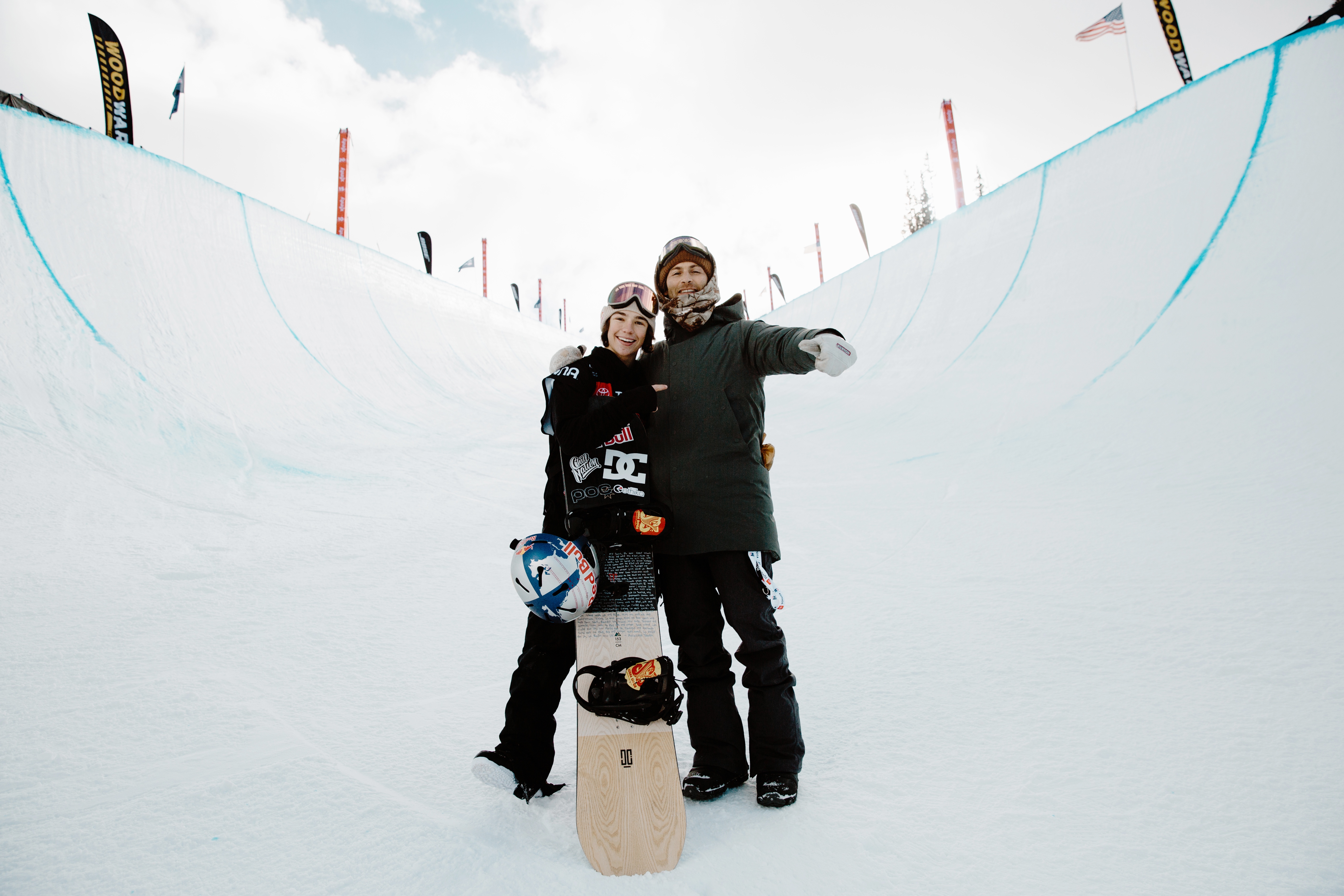 Toby Miller and JJ Thomas at Copper Mountain.