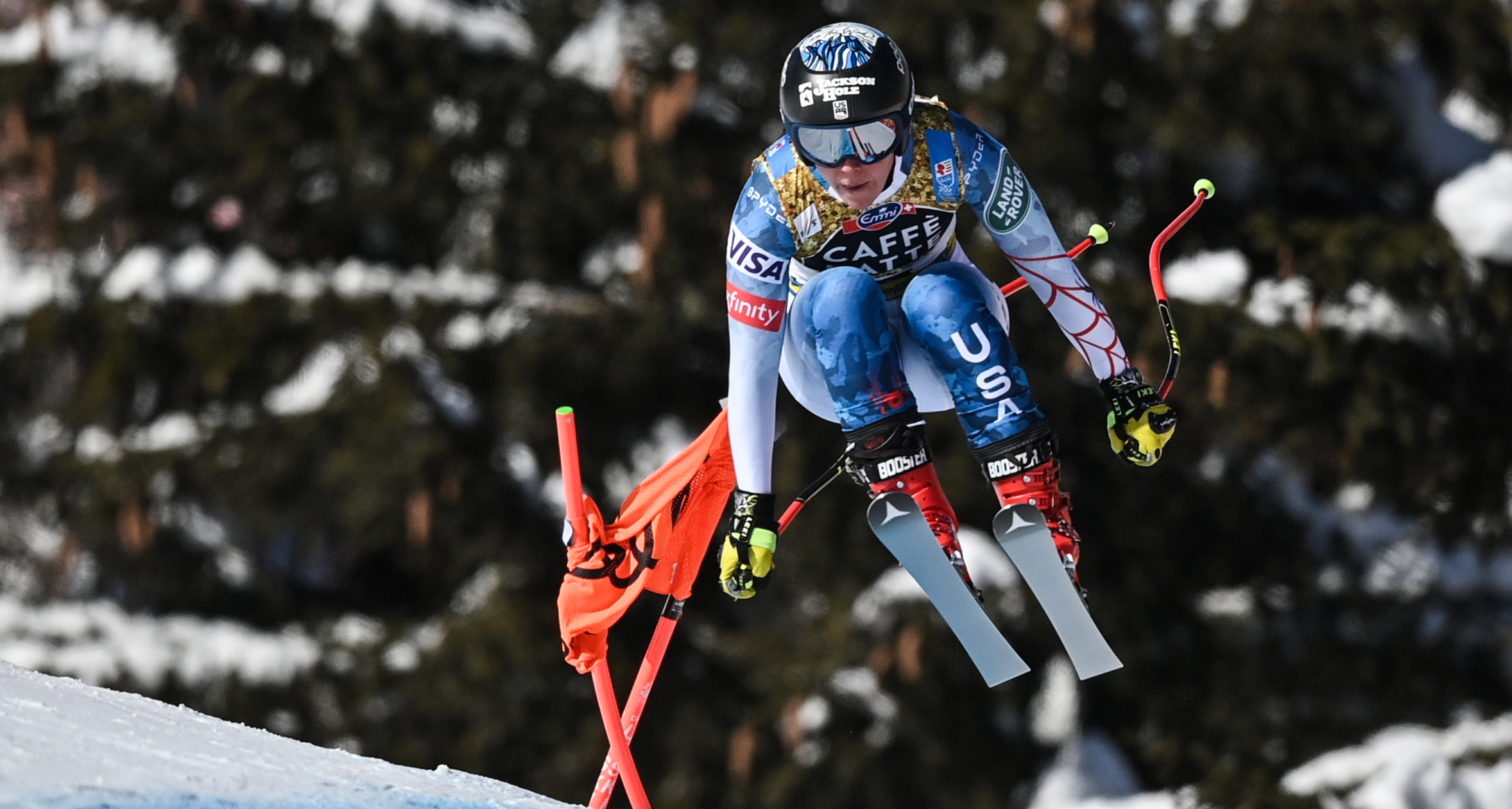 Breezy Johnson Cortina World Champs Downhill