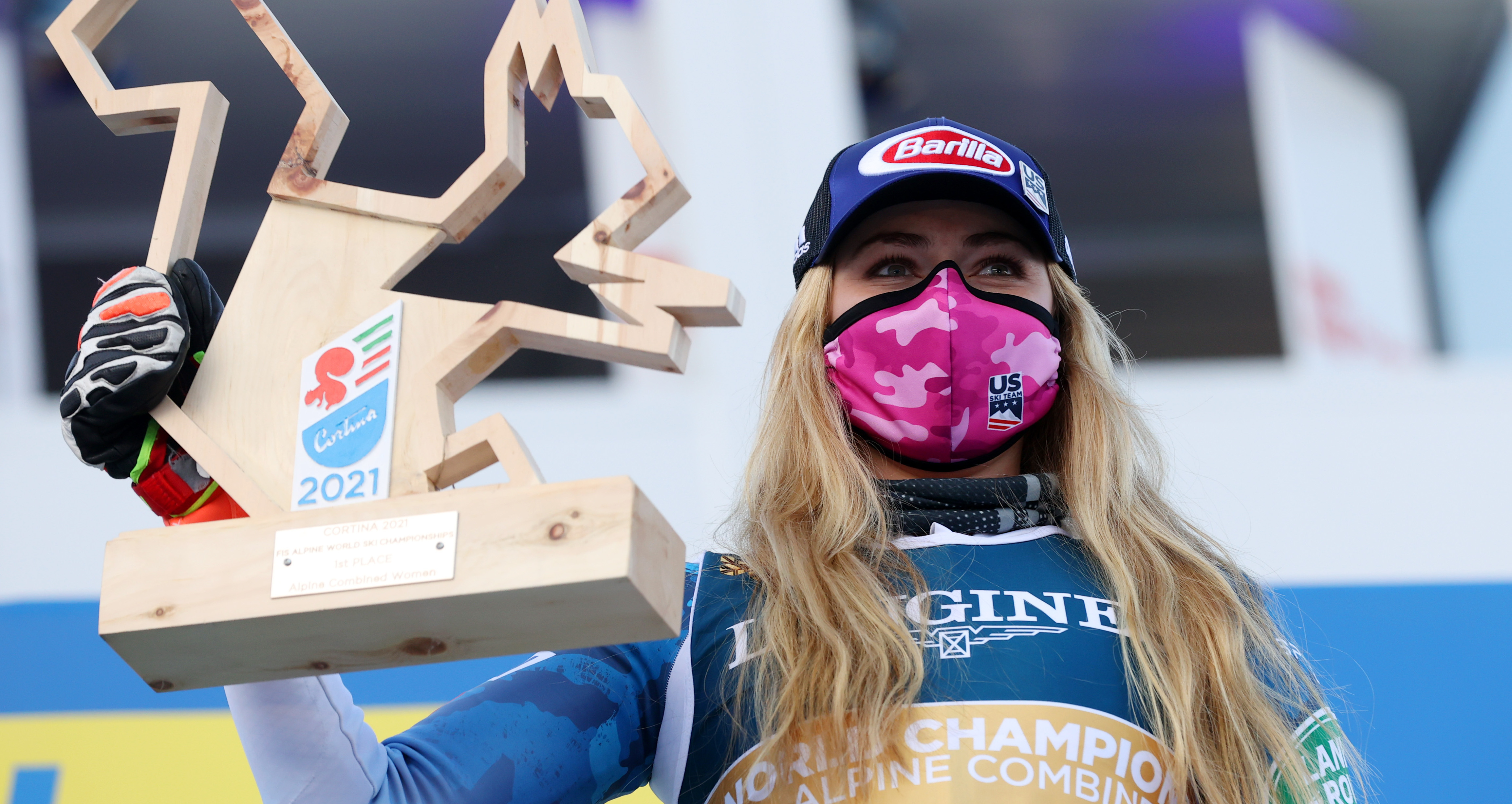 Mikaela Shiffrin Cortina World Champs Alpine Combined
