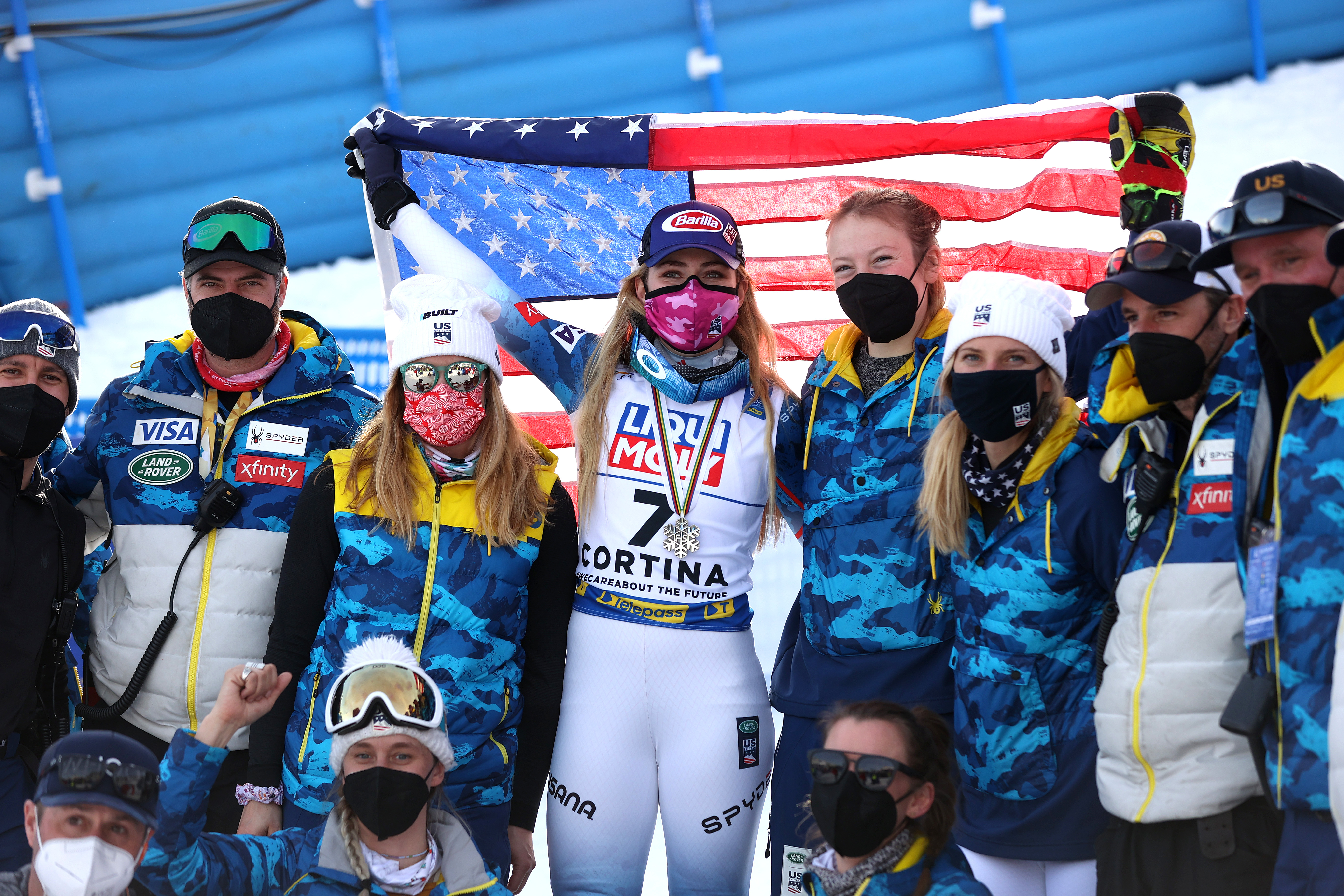Mikaela Shiffrin Cortina World Champs Giant Slalom