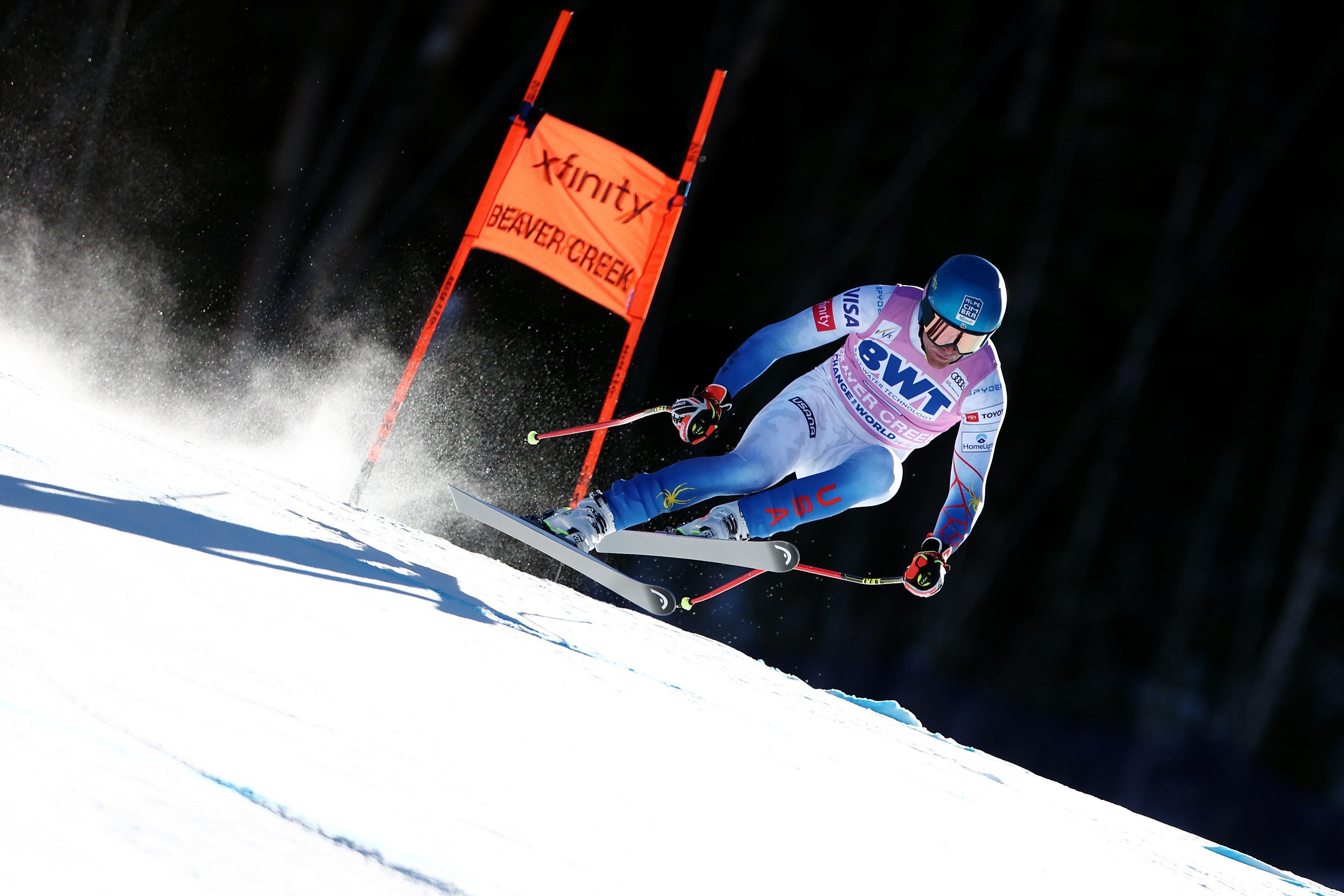 Ryan Cochran-Siegle in men's downhill