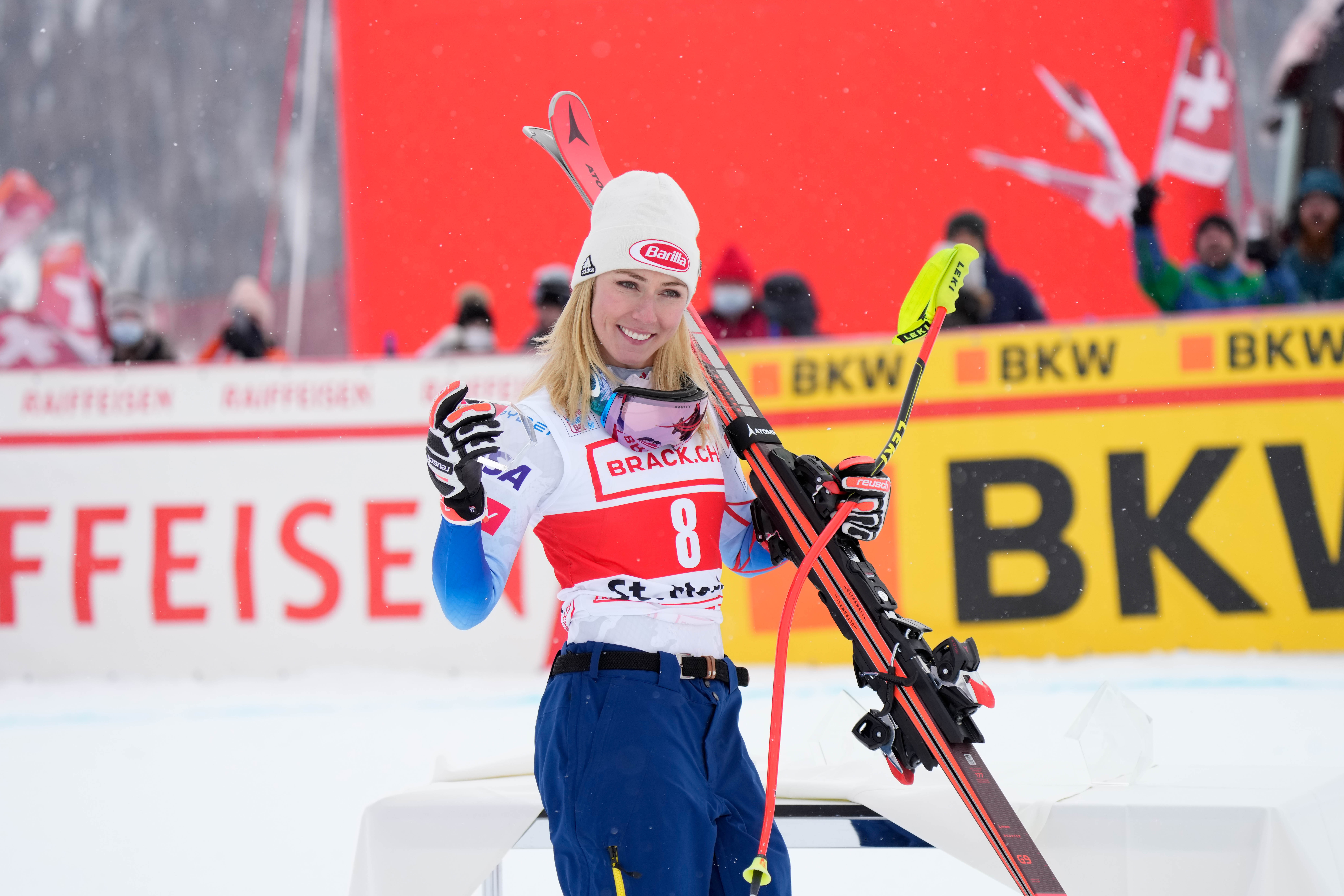 Mikaela Shiffrin St. Moritz