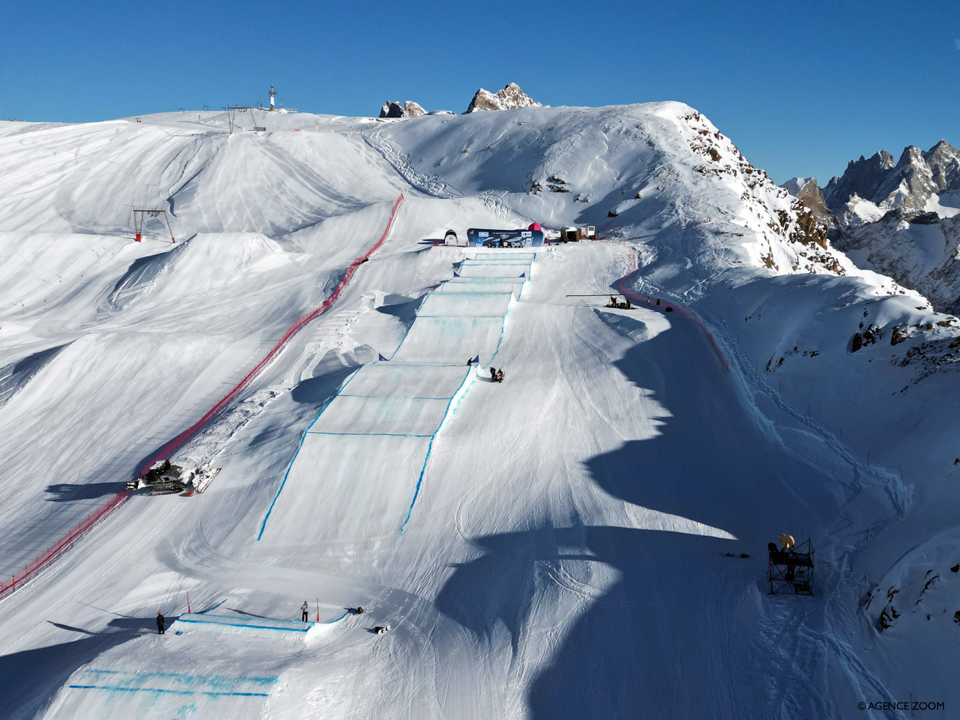 Snowboardcross course