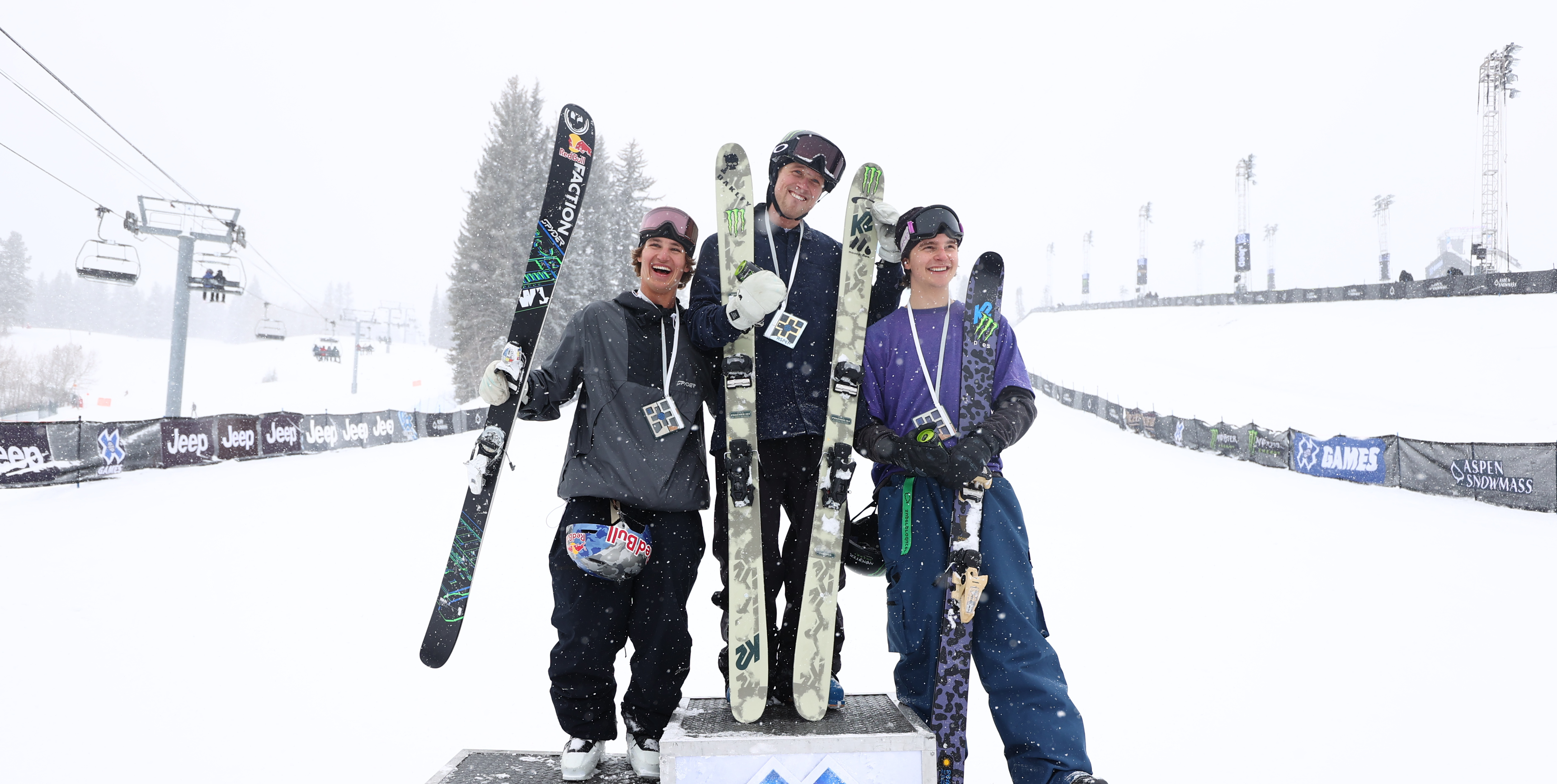 X Games podium