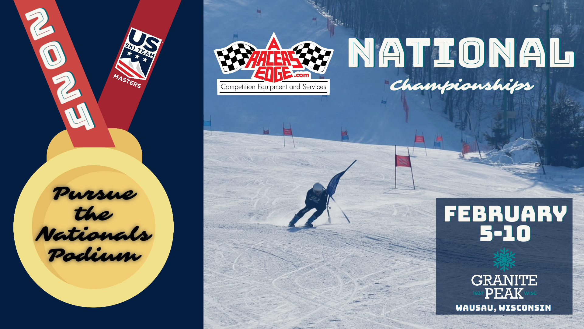 2024 A Racer's Edge Masters National Championships Feb 5-10 at Granite Peak