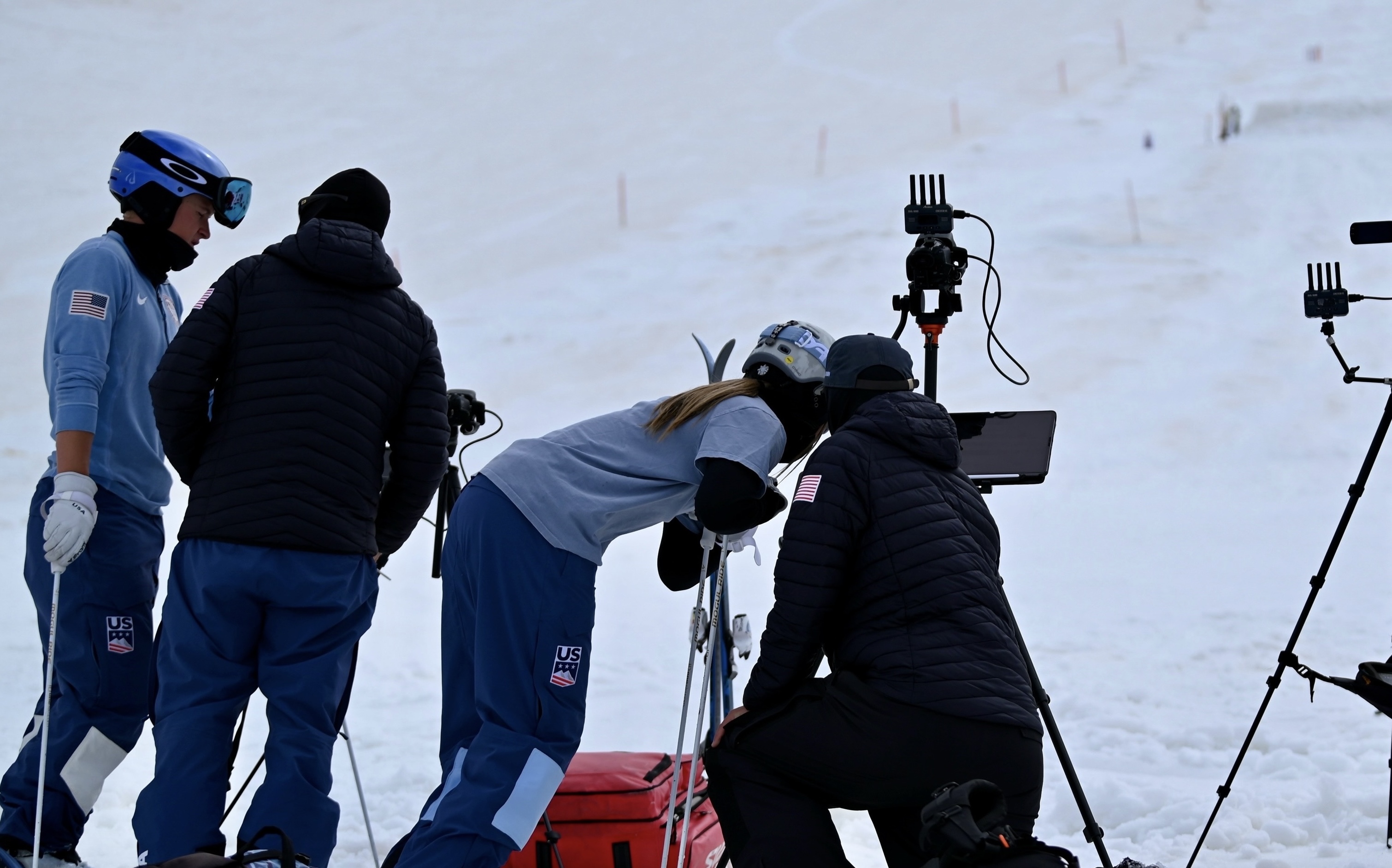 coaching at Hintertux