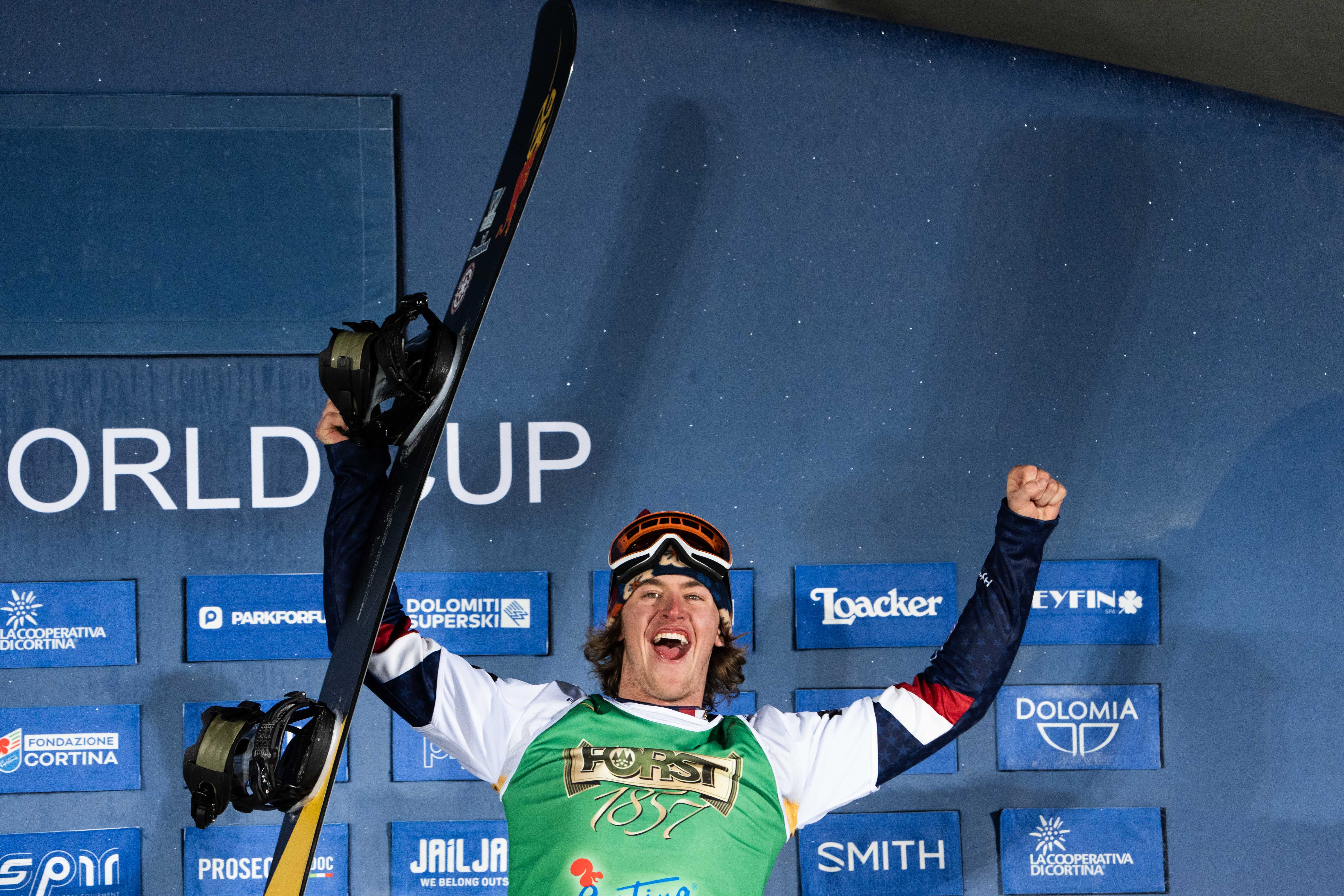 Cody Winters 3rd in Cortina