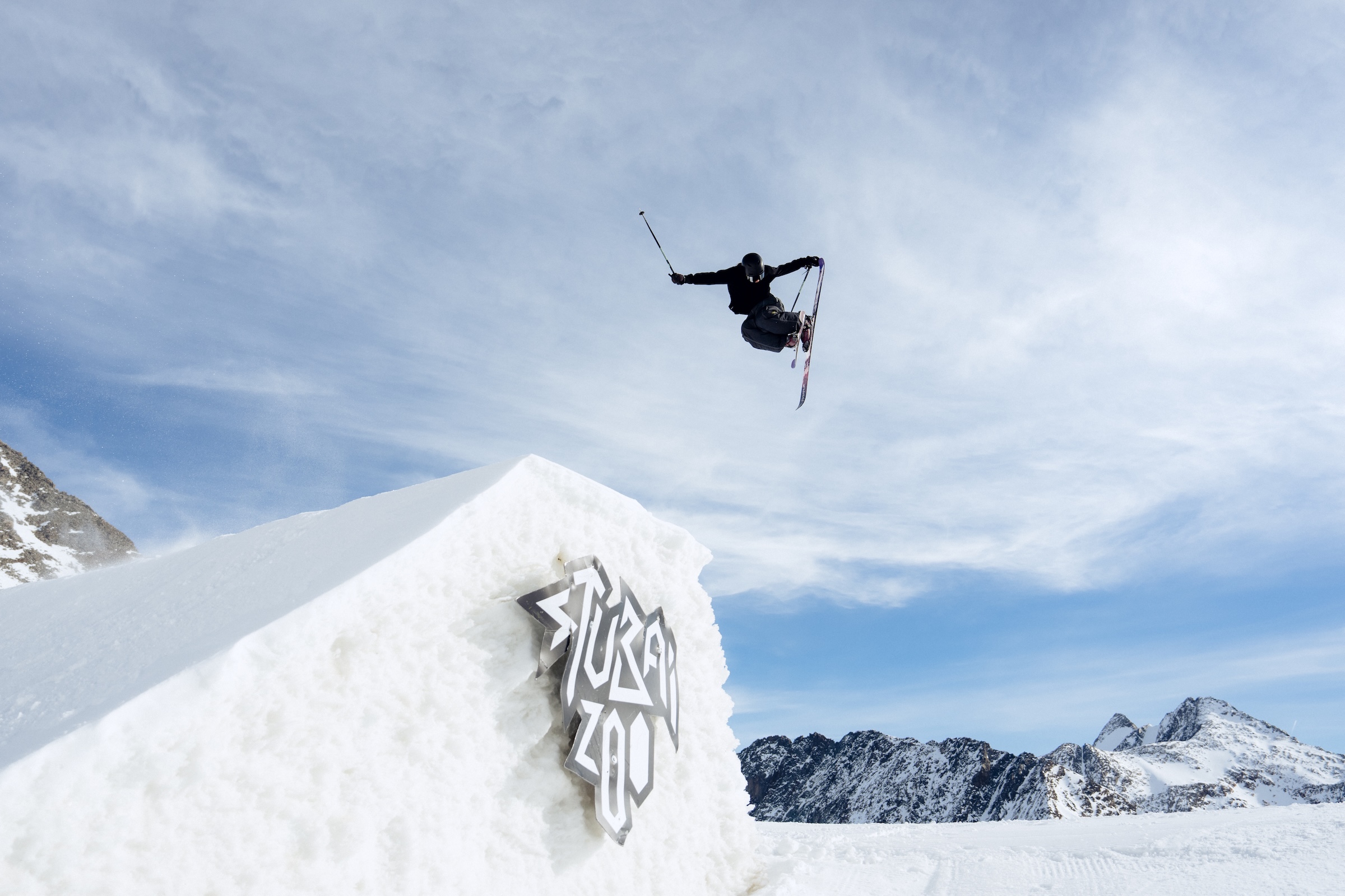 Marin Hamill training in Stubai 