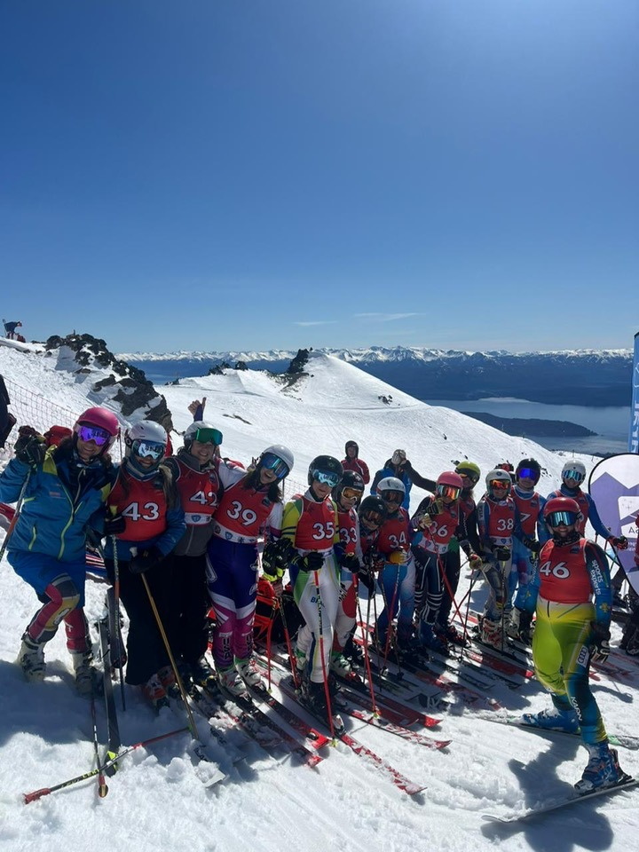 Getting ready at the start of the 2024 FMC Bariloche event