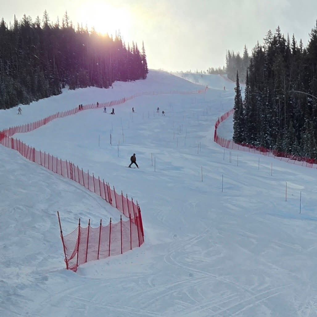 SL on Hangmans at Big Sky