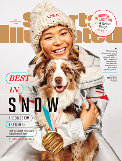 Sport Illustrated Cover Feb. 20, 2018