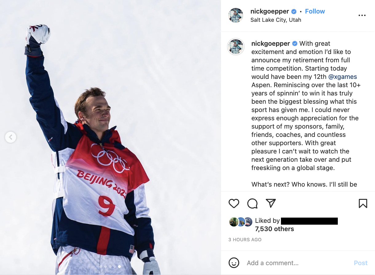 Goepper retires