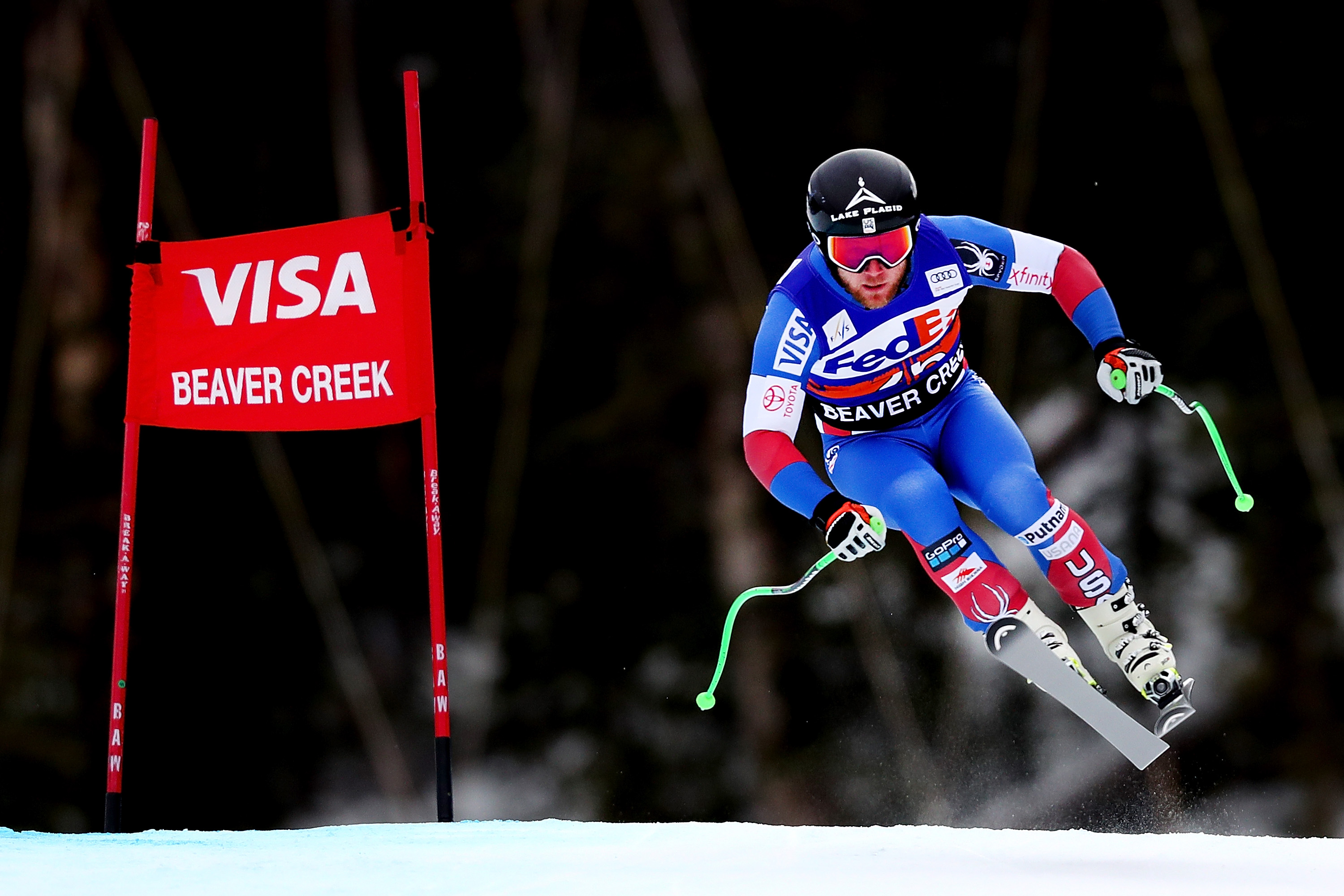 Andrew Weibrecht finished 21st in Friday’s super G in Beaver Creek, Colorado. (Getty Images - Tom Pennington)