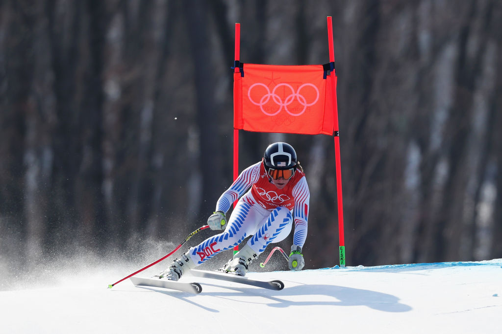 Competing in her first Olympics, Alice McKennis finished fifth in the downhill Wednesday Jeongseon Alpine. (Getty Images - Tom Pennington)