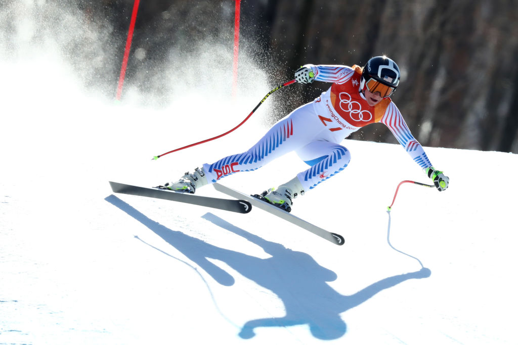 Alice Alice McKennis finished 16th in the super-G at Jeongseon Alpine Centre Saturday. (Getty Images - Alexander Hassenstein)