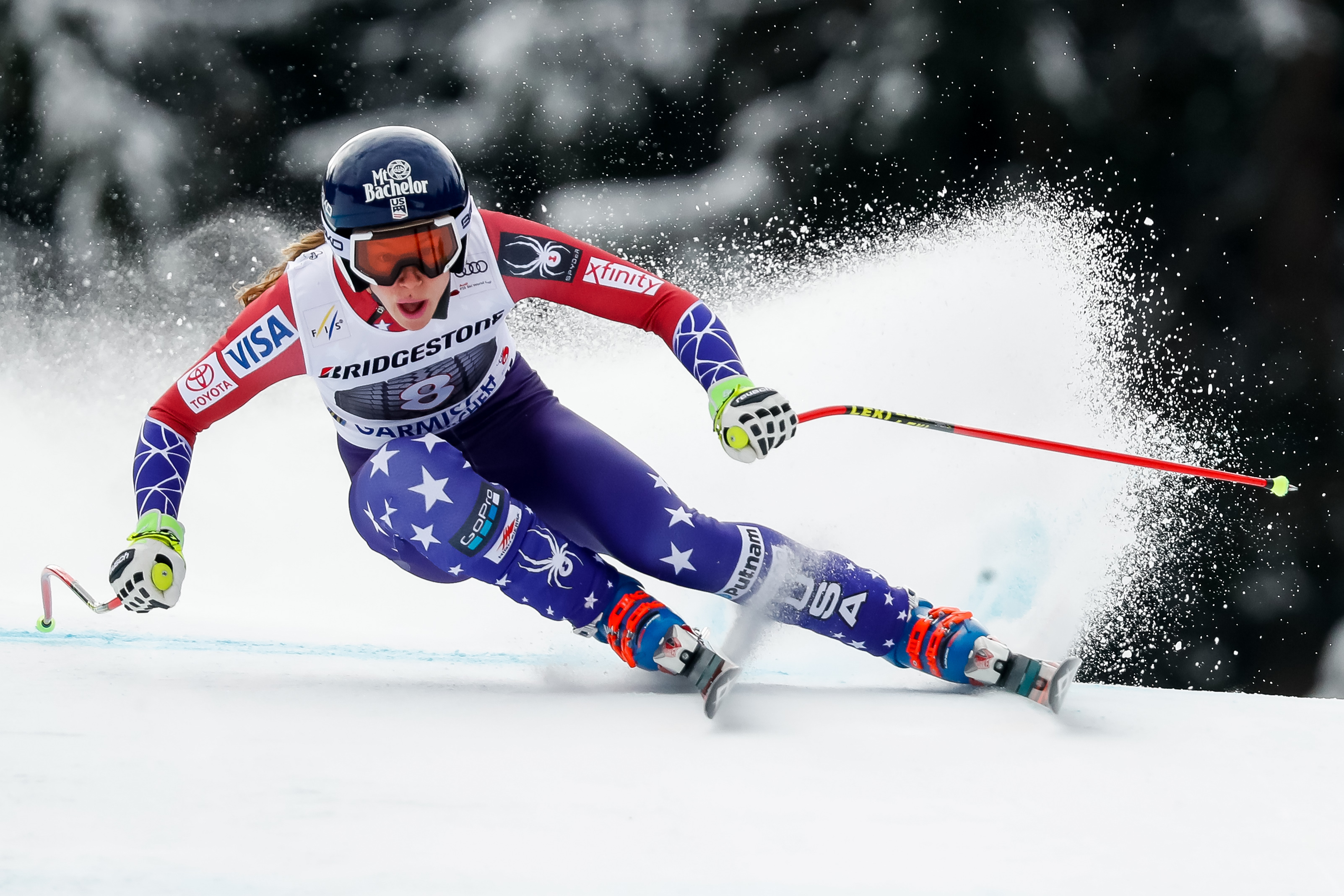 Ski Team USA. Skiing Team.