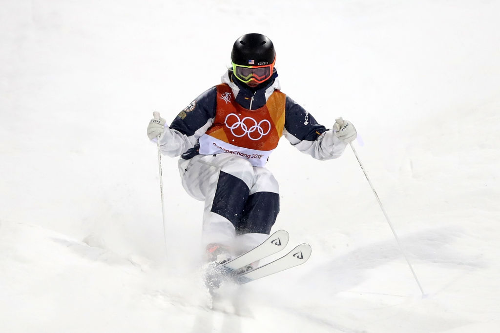 Keaton McCargo finished eighth in the moguls finals at the 2018 Olympic Winter Games. (Getty Images - Cameron Spencer)