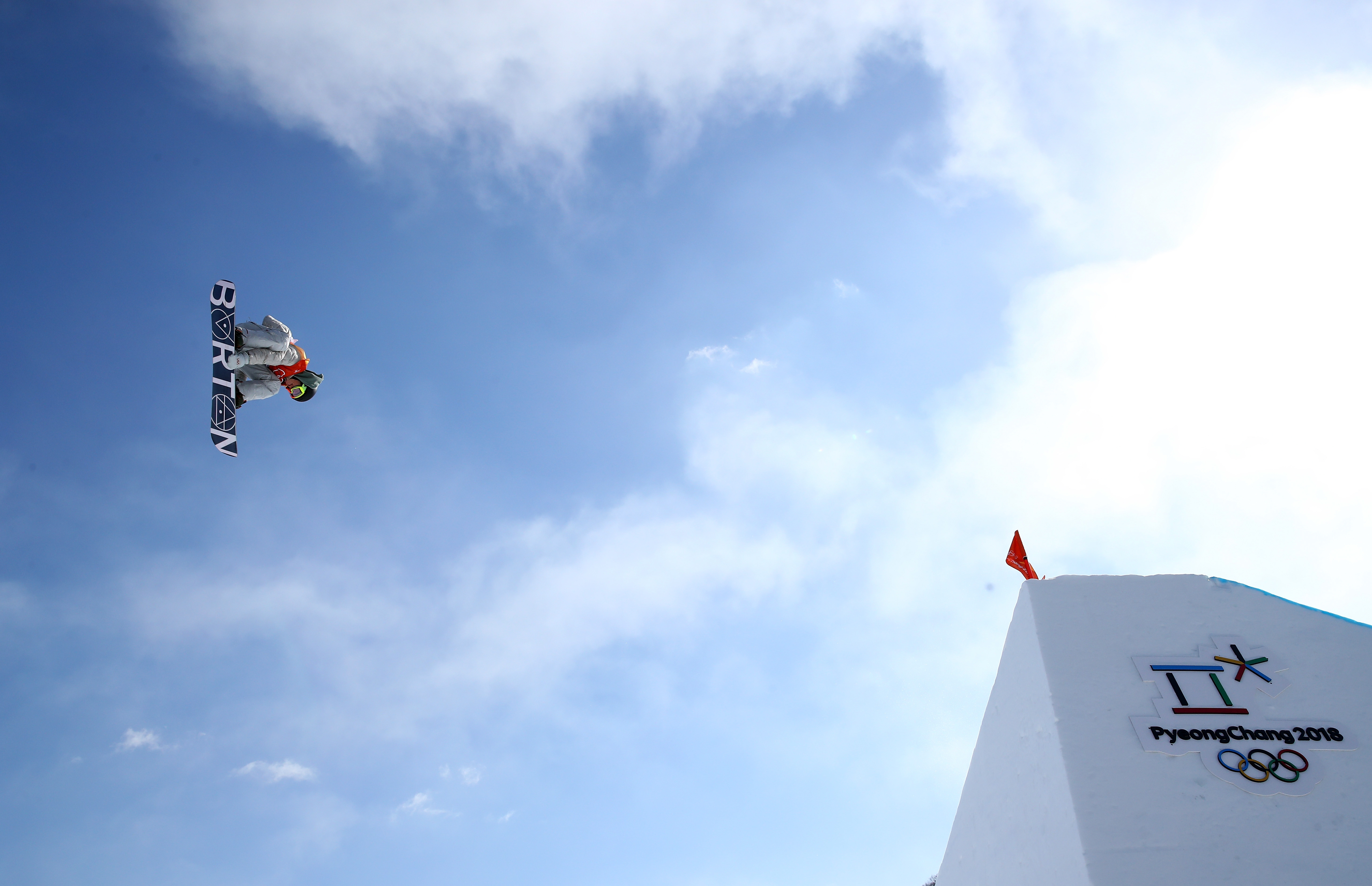 Red Gerard came back on his third run to win the gold medal in snowboard slopestyle, the first gold medal of the 2018 Olympic Winter Games for Team USA. (Getty Images -  Cameron Spence)