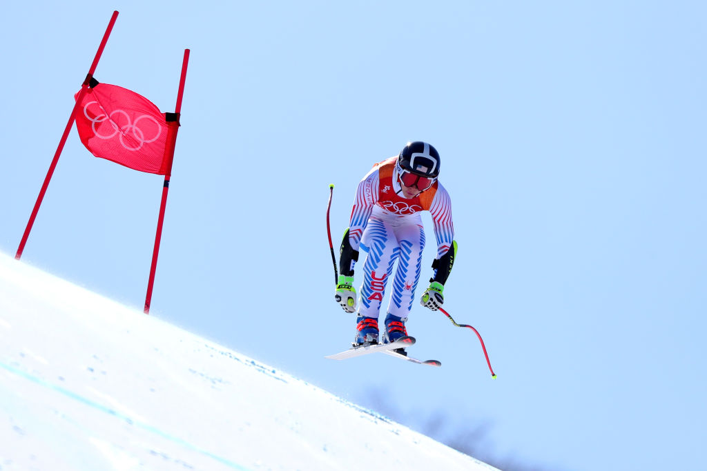 Ross Laurenne Ross was 15th Saturday in super-G at the 2018 Olympic Winter Games. (Getty Images - Tom Pennington)