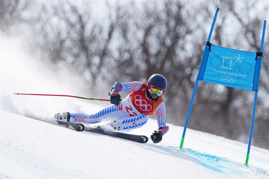 Tommy Ford finished 20th in the giant slalom at the 2018 Olympic Winter Games. (Getty Images - Tom Pennington)