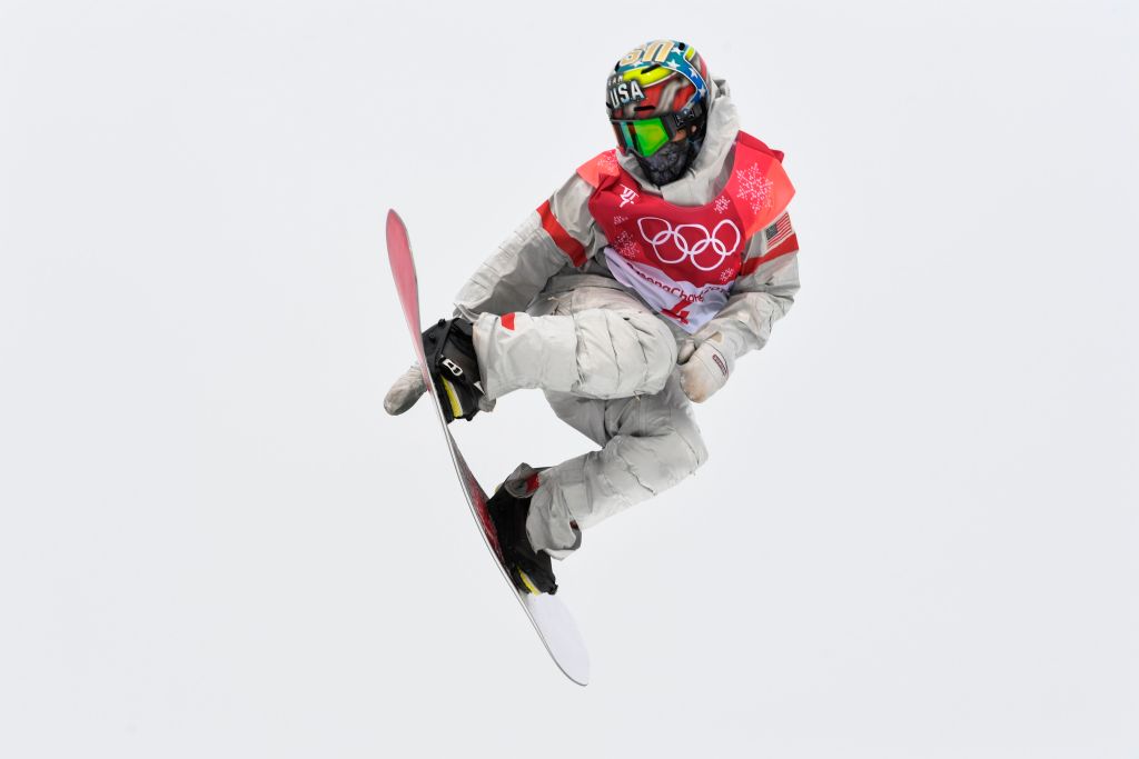 Chris Corning finished fourth in the big air finals at the Alpensia Ski Jumping Centre Saturday. (Getty Images/AFP - Christof Stache)