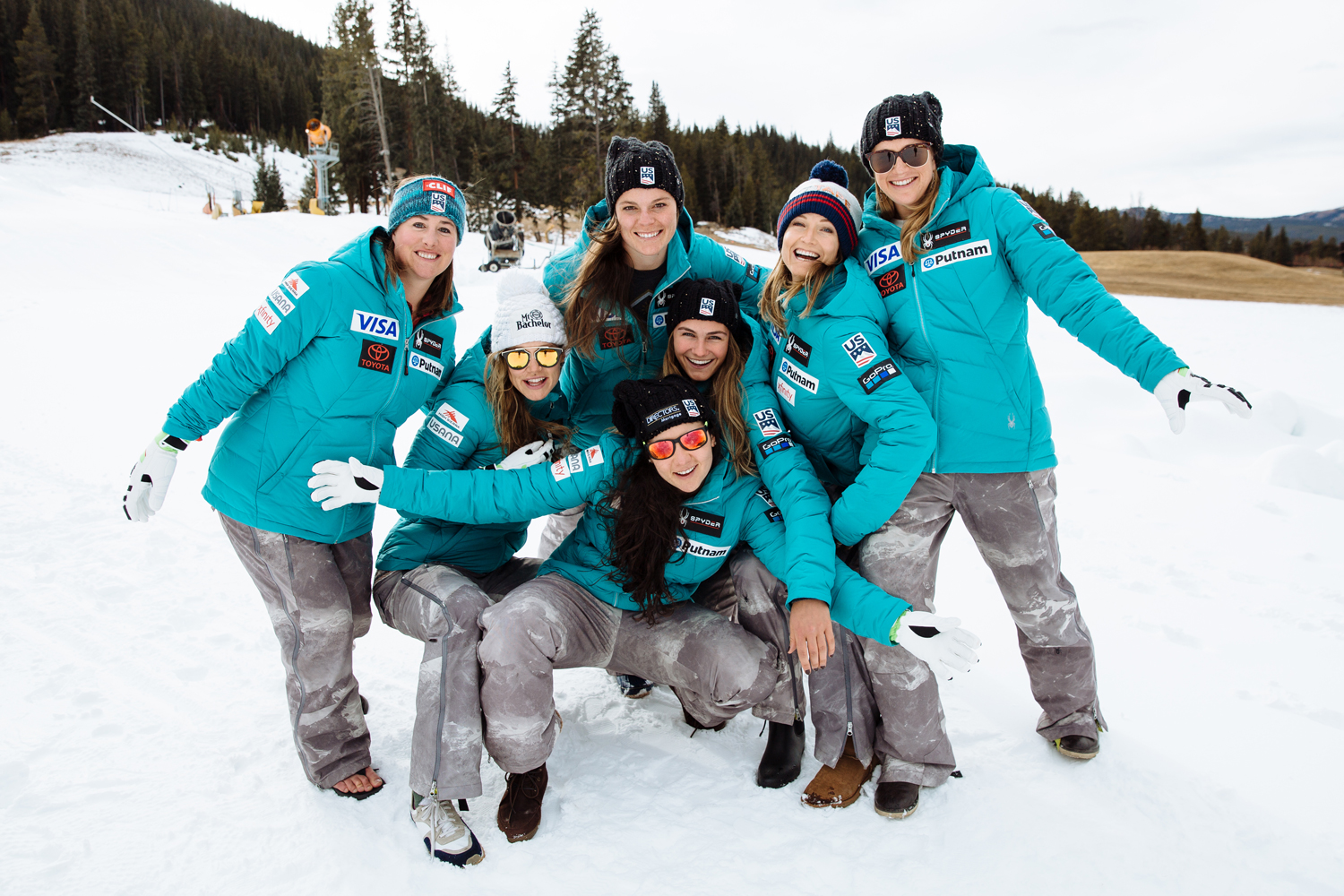 2017-18 women's speed team.  2017-18 women's speed team.