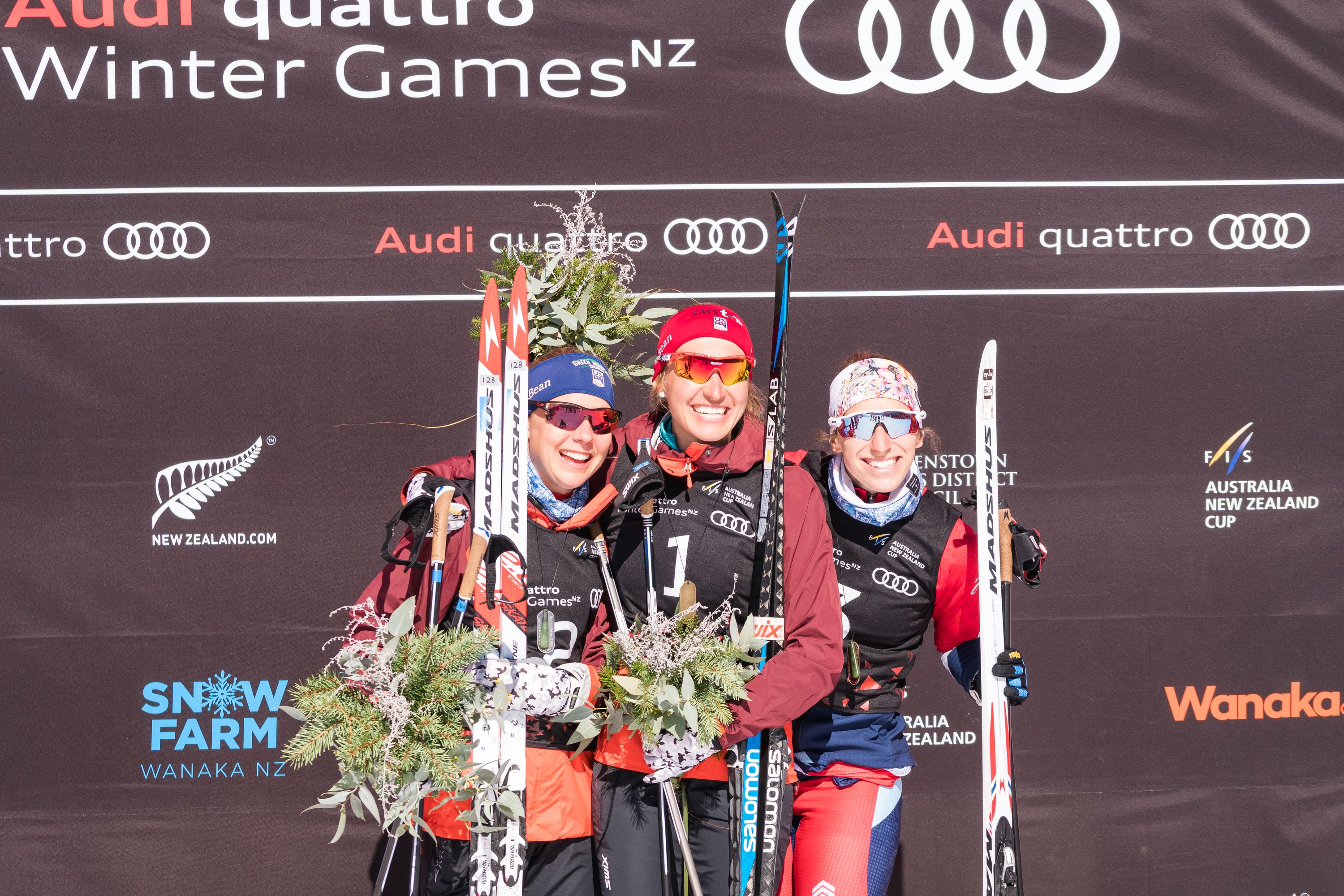 Sophie Caldwell led a U.S. sweep in the women’s freestyle sprint at the Winter Games NZ Wednesday Sophie Caldwell led a U.S. sweep in the women’s freestyle sprint at the Winter Games NZ Wednesday