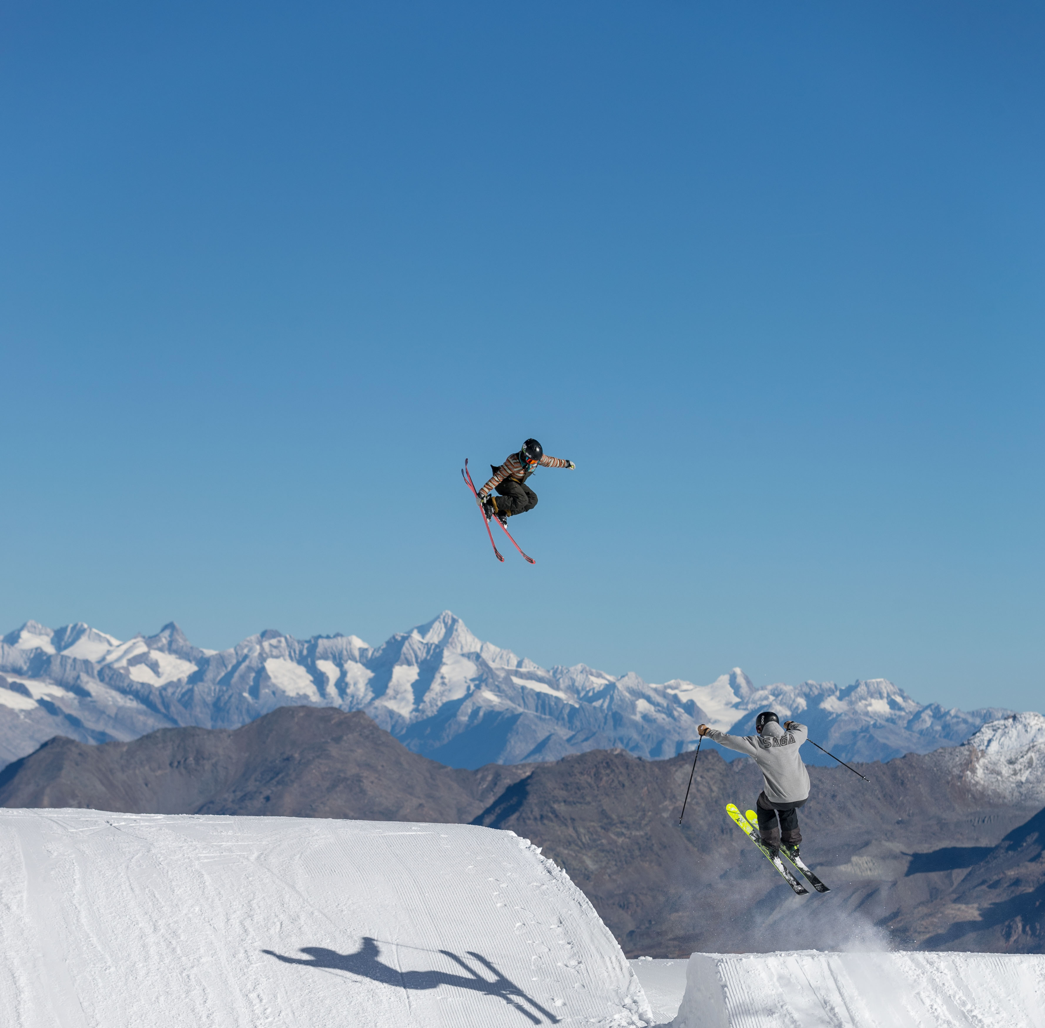 Darian Stevens hanging out at the Stomping Grounds Park (The Stomping Grounds Park). Darian Stevens getting filmed in Switzerland.