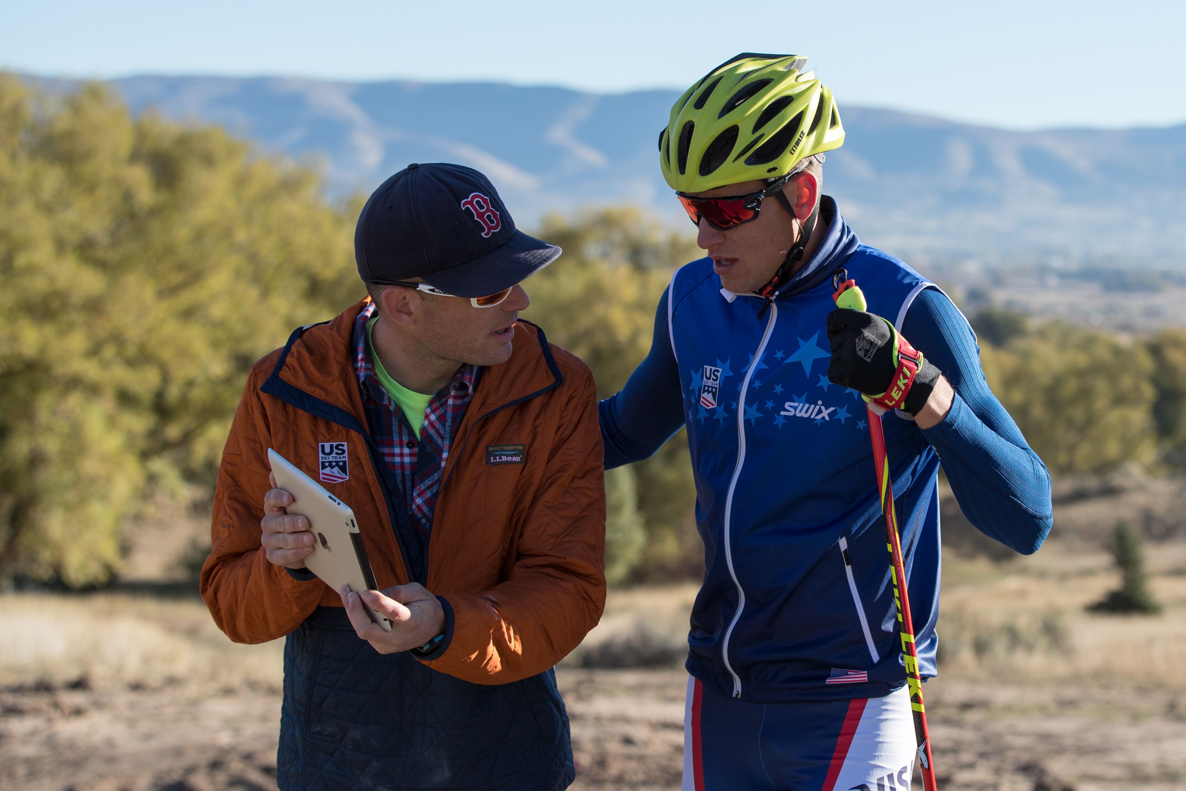 Matt Whitcomb with Athlete Matt Whitcomb with Athlete