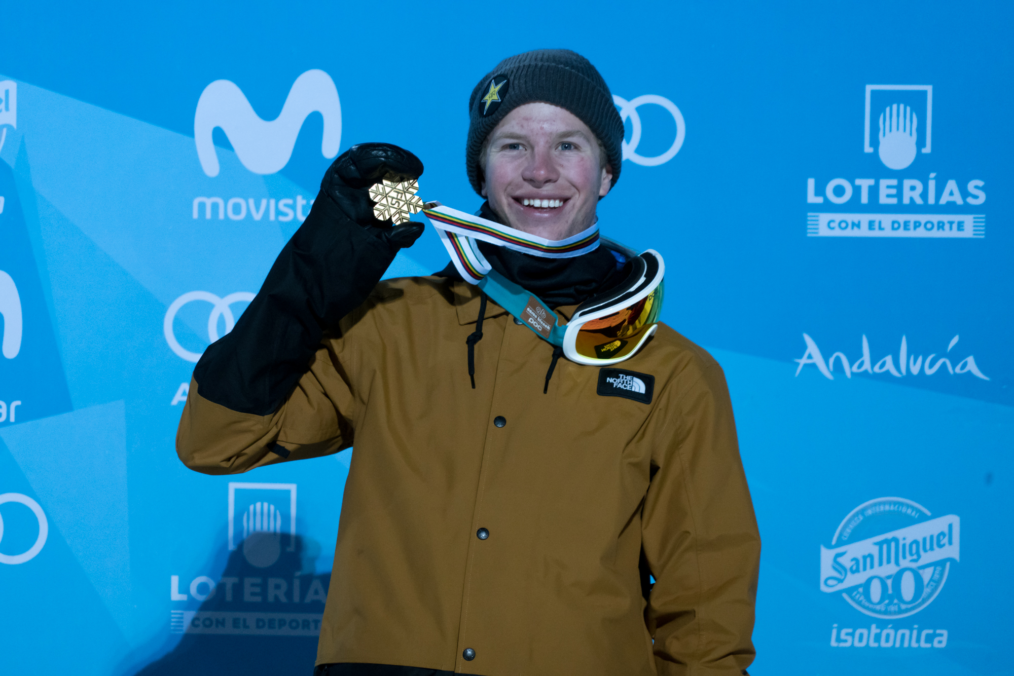 Aaron Blunck 2017 halfpipe World Championship.