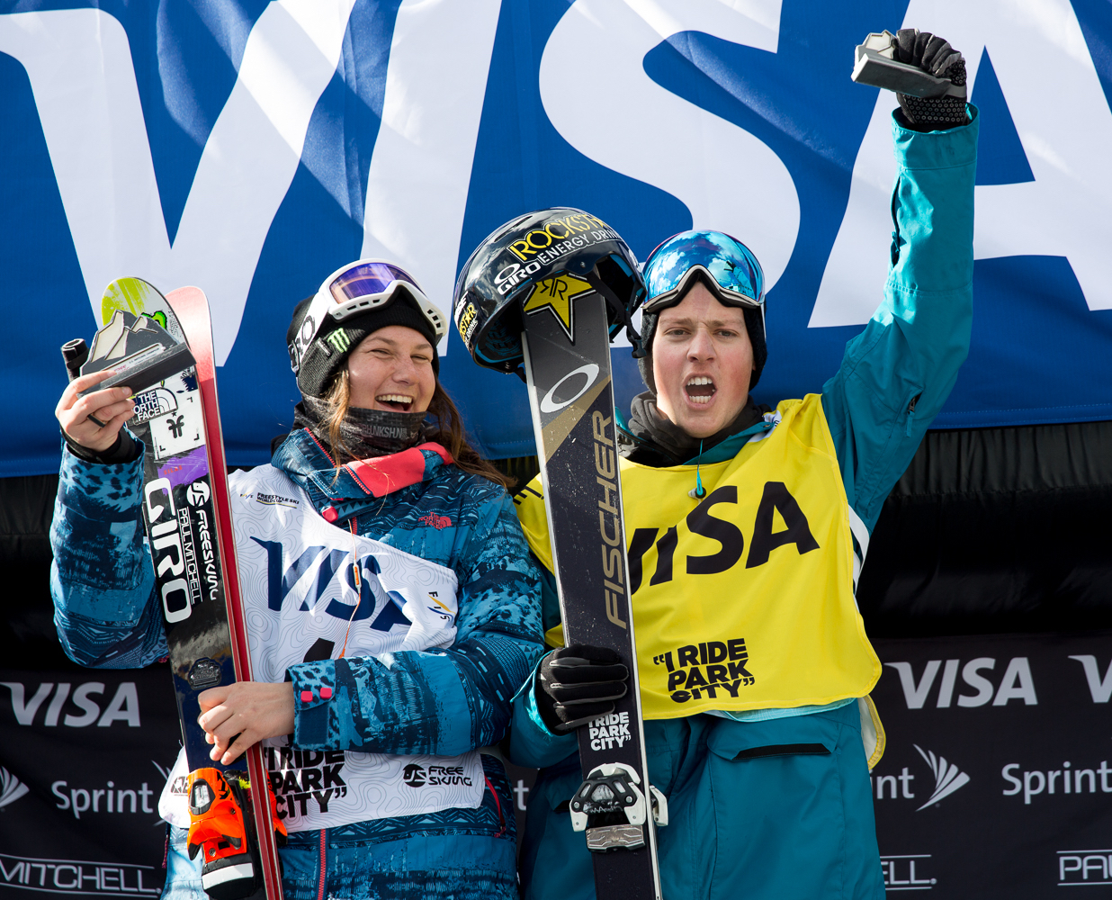 Park City locals Devin Logan and Joss Christensen at the 2015 U.S. Freeskiing Grand Prix at Park City Mountain. (U.S. Ski & Snowboard) Devin Logan and Joss Christensen in Park City, Utah.