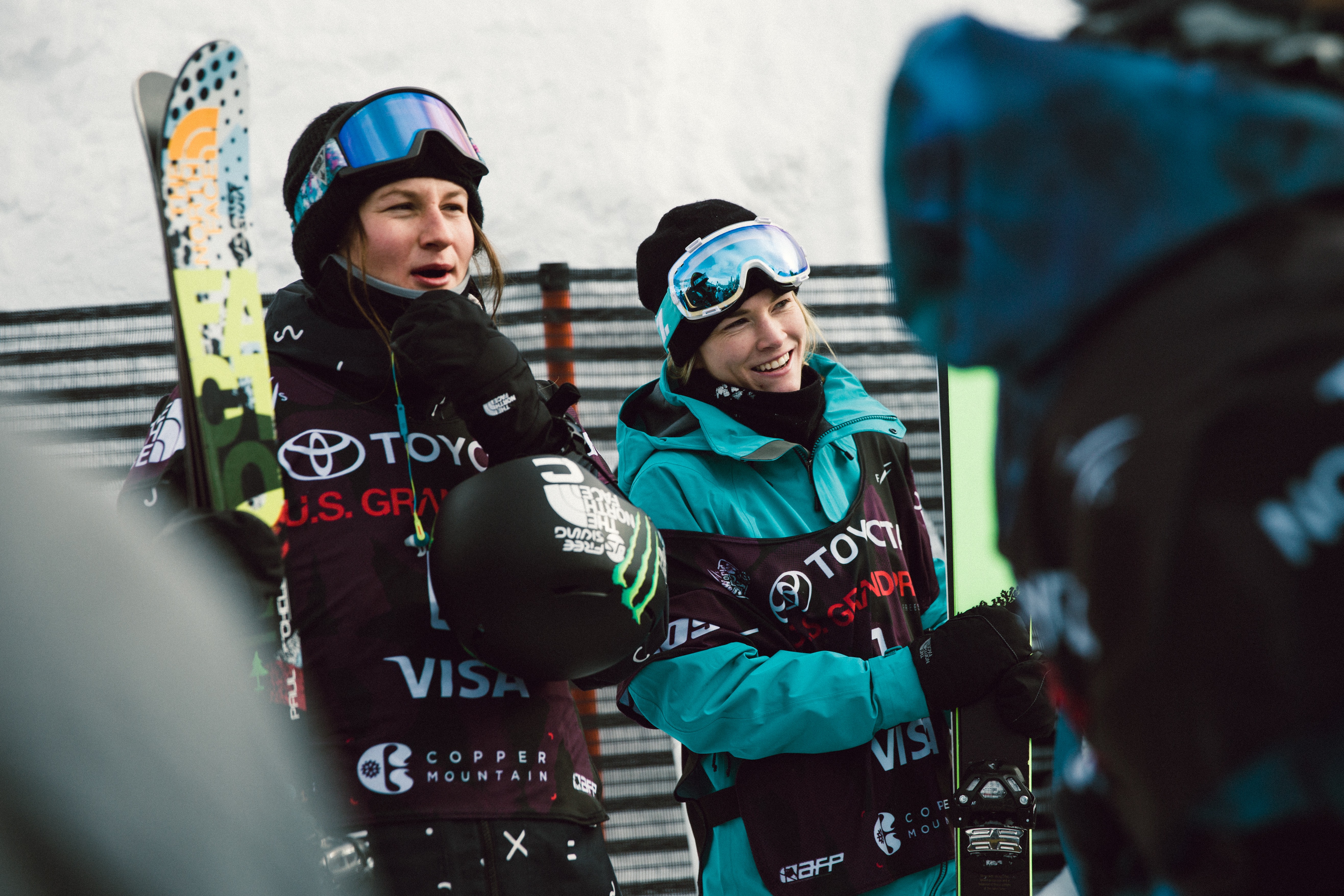 Devin and Annalisa at Copper Mountain, Colorado.