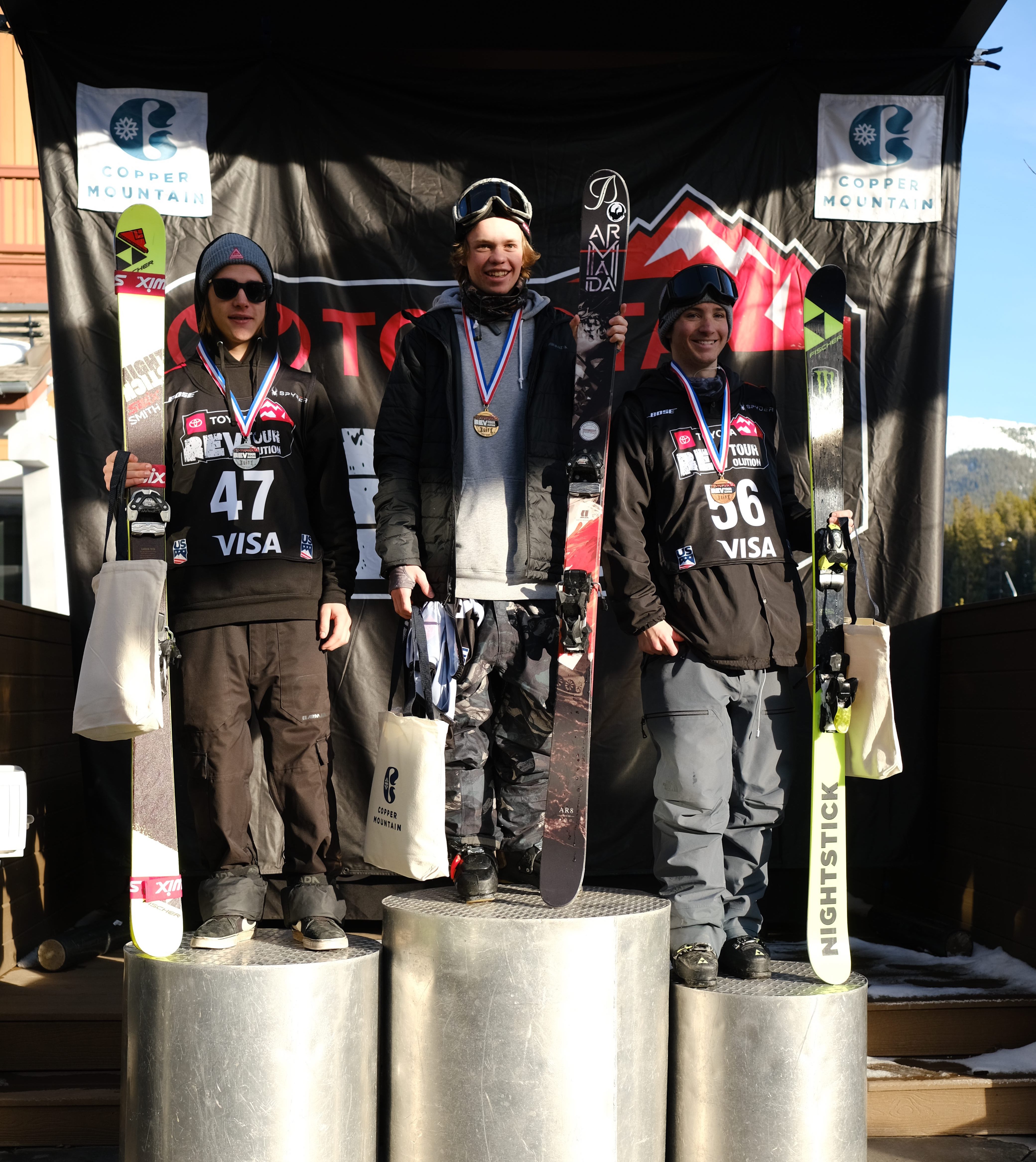 athletes at Copper Mountain.