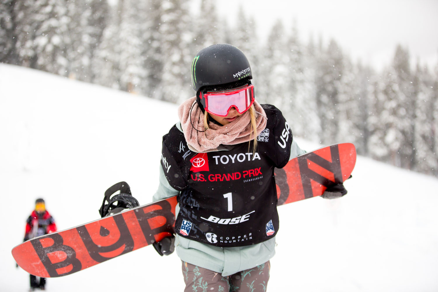Chloe Kim at Copper Mountain