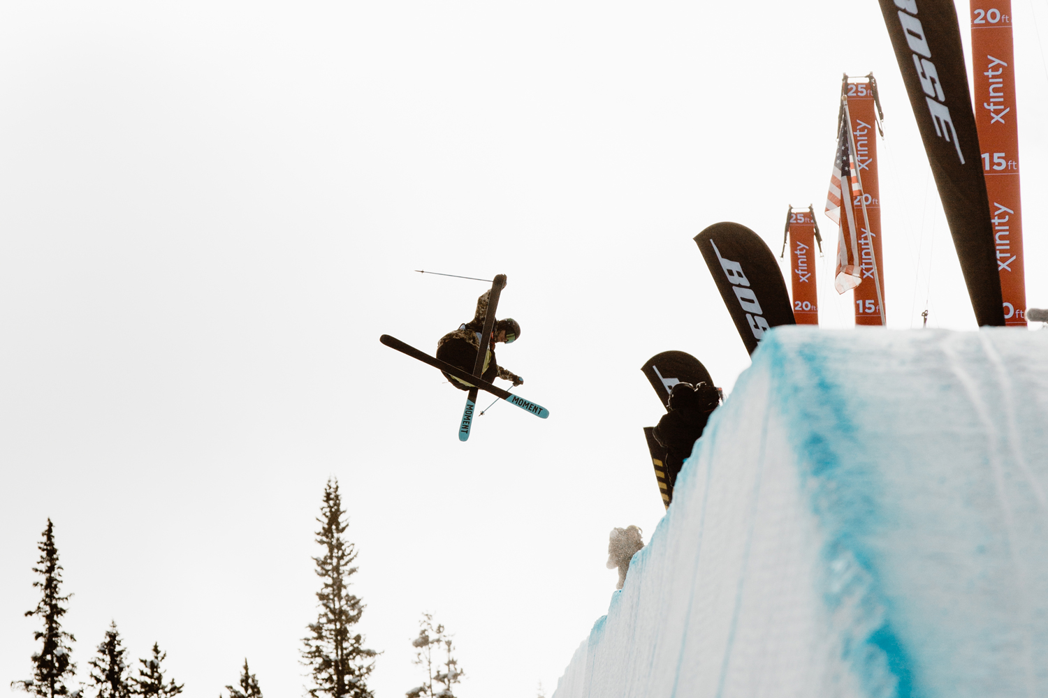 David Wise in the air.