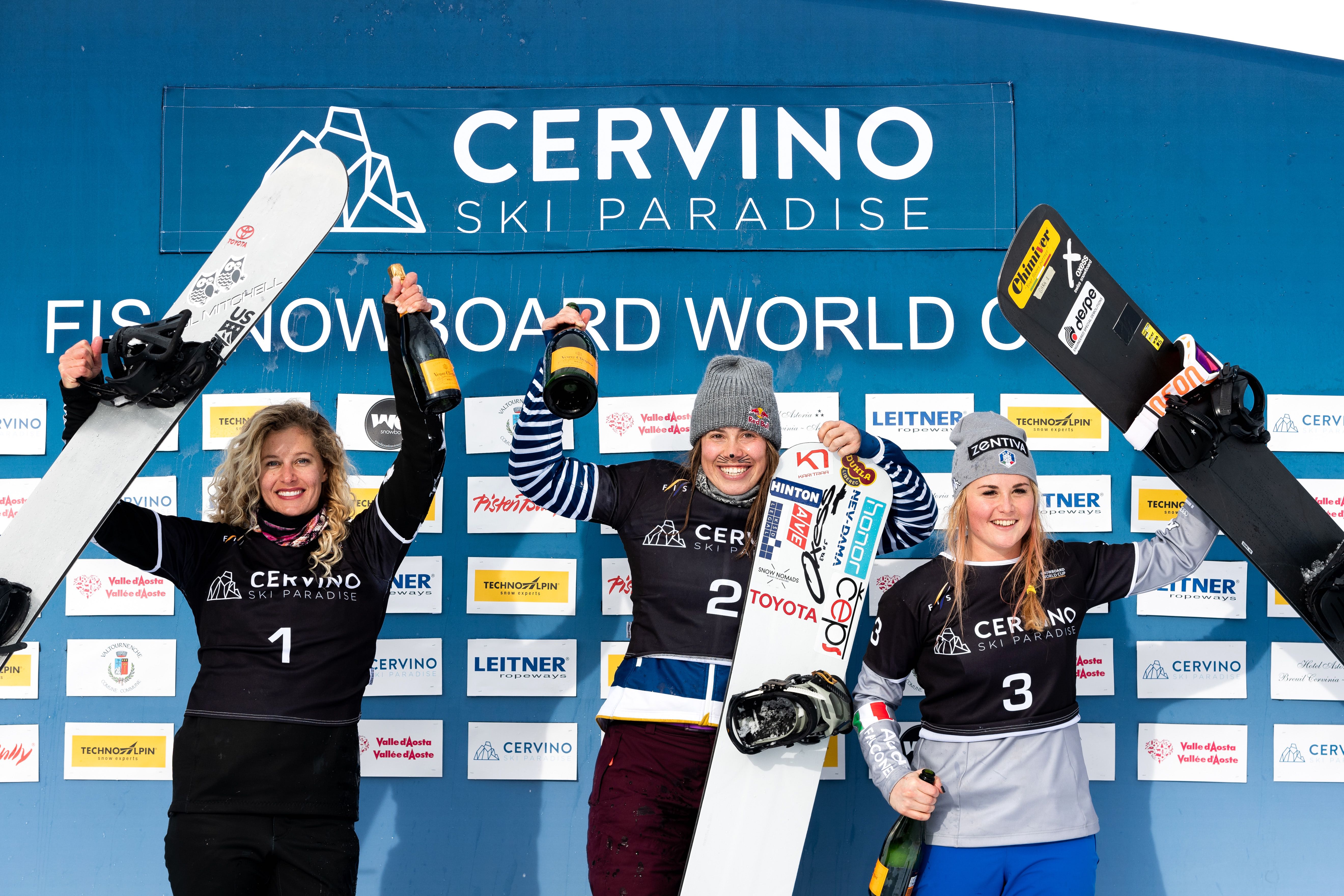 Lindsey Jacobellis in Cervinia Italy.