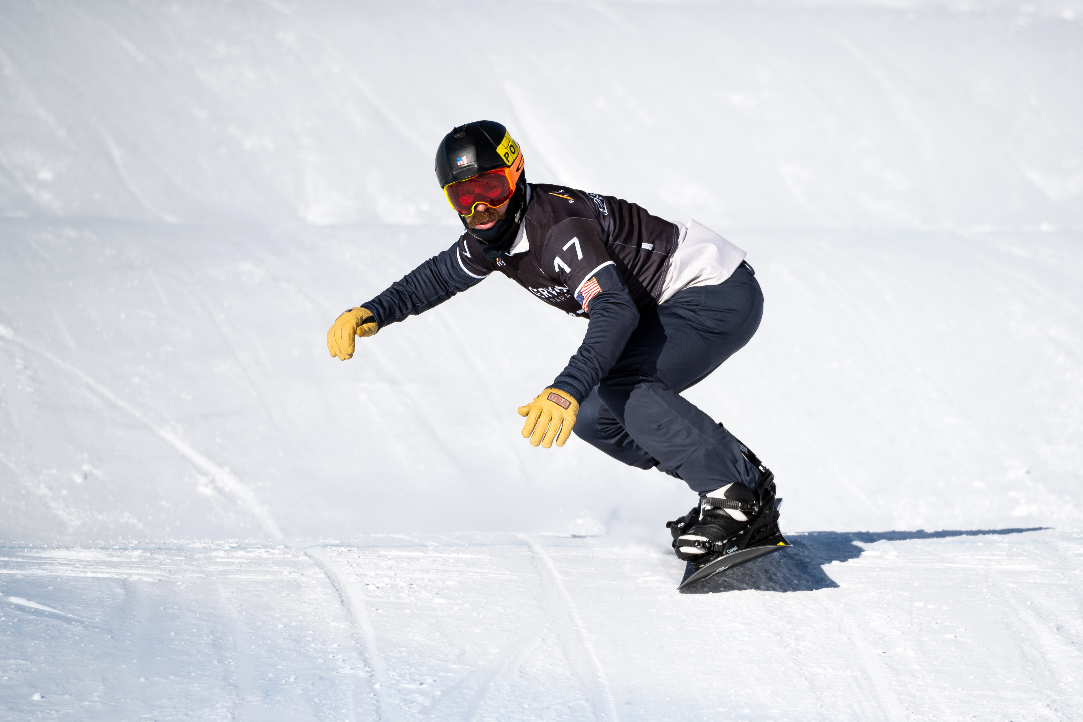 Nick Baumgartner in Cervinia, Italy.
