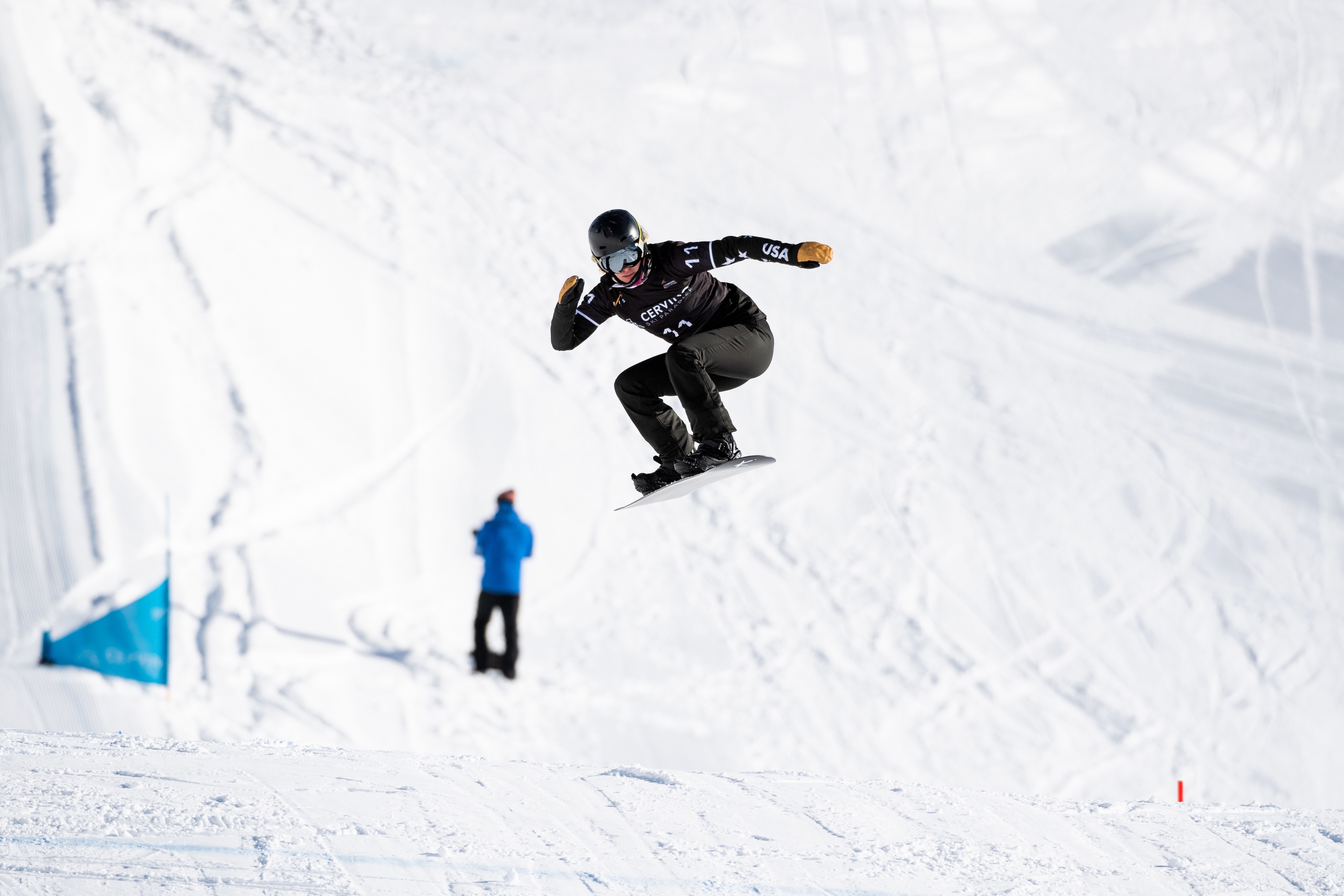 Jacobellis in Cervinia, Italy.