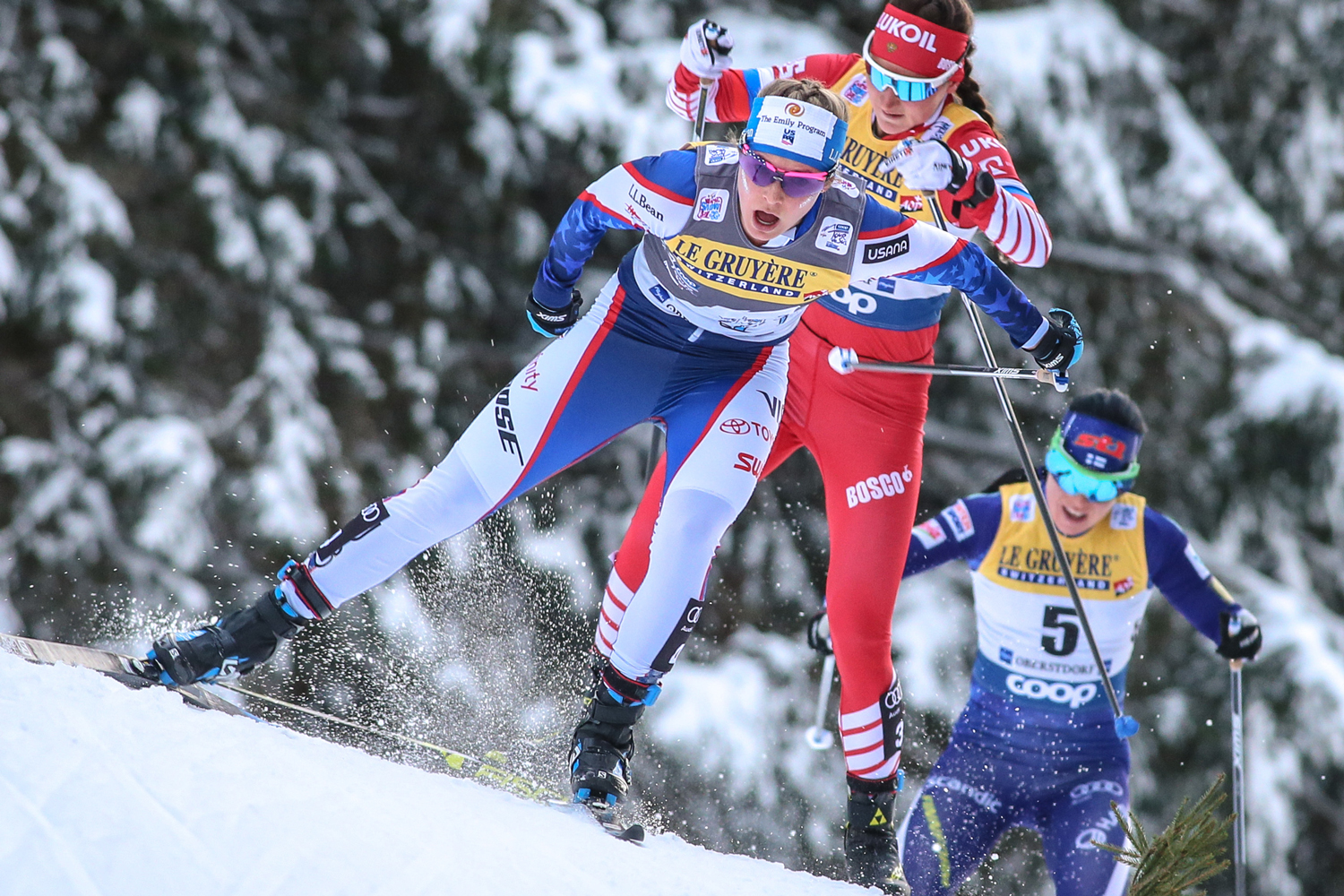 Jessie Diggins stage 5