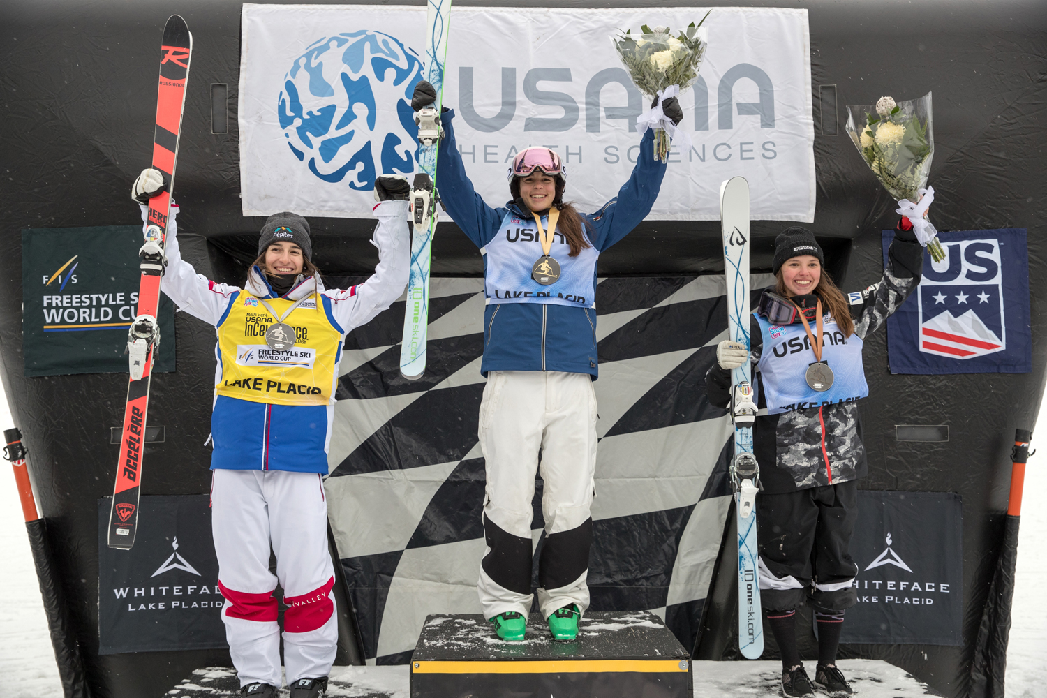 Women's podium Lake Placid, 1-18-19 Women's Podium