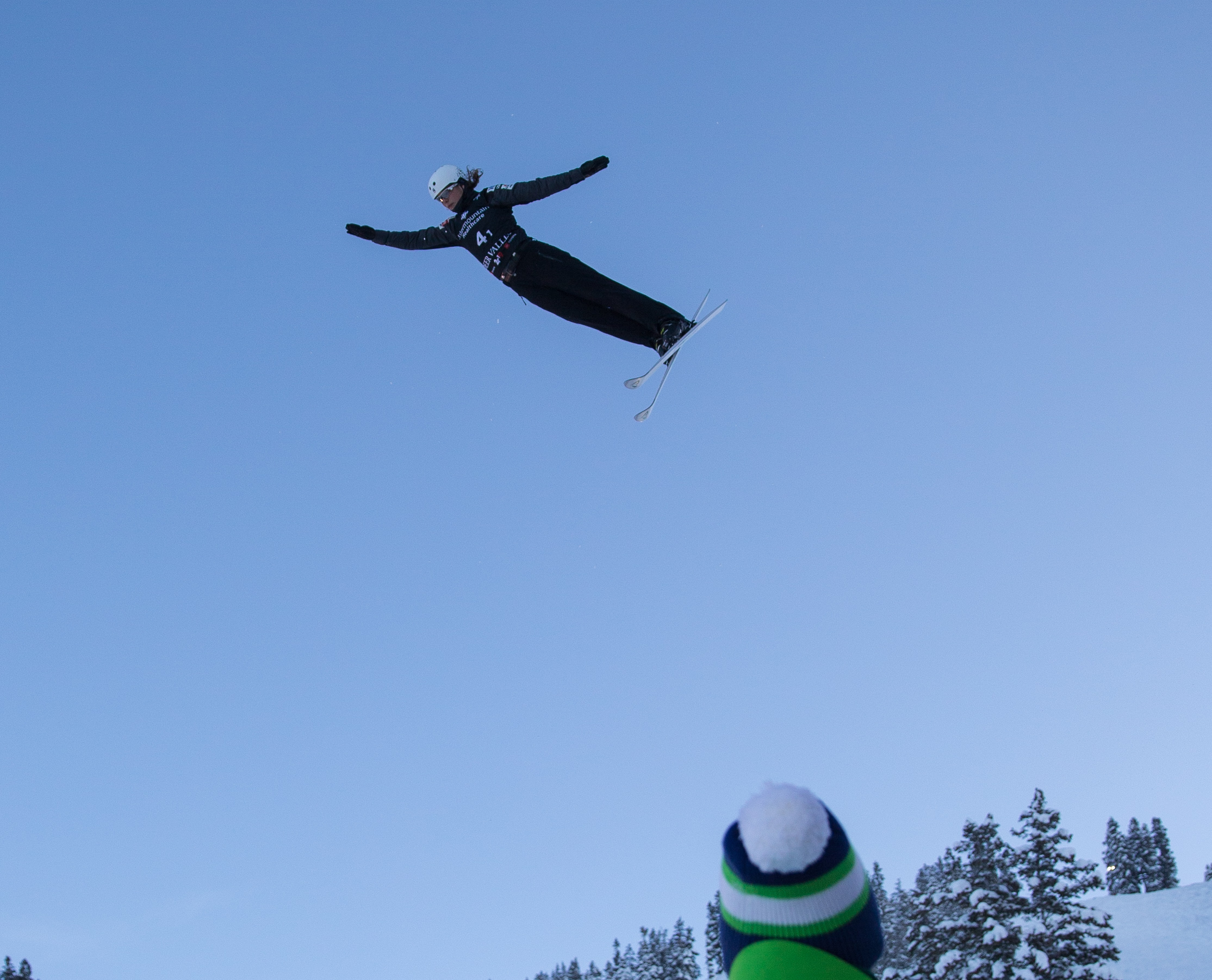 Ashley Caldwell at Deer Valley