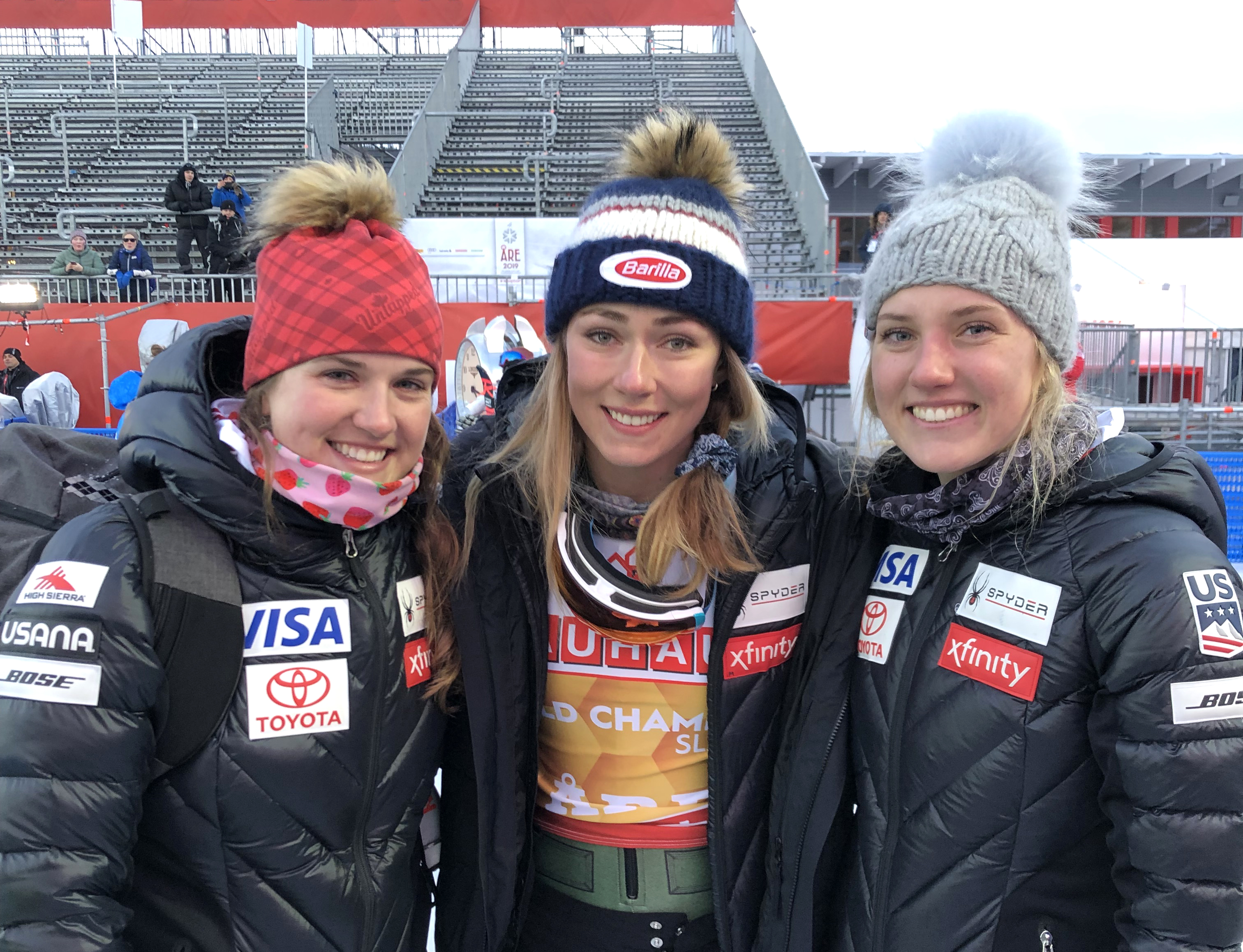 Paula, Mikaela and Nina