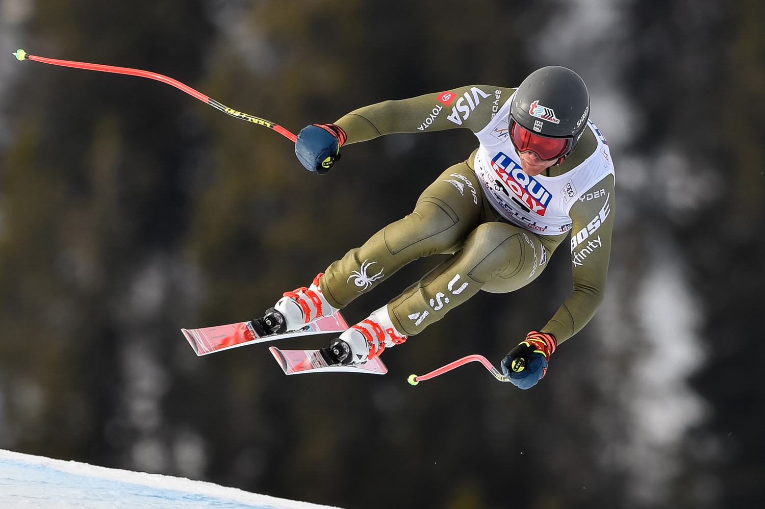 Ryan Cochran-Siegle finished 24th in Saturday's FIS Ski World Cup downhill in Kvitfjell, Norway. (Getty Images/Agency Zoom - Jonas Ericsson) Ryan Cochran-Siegle
