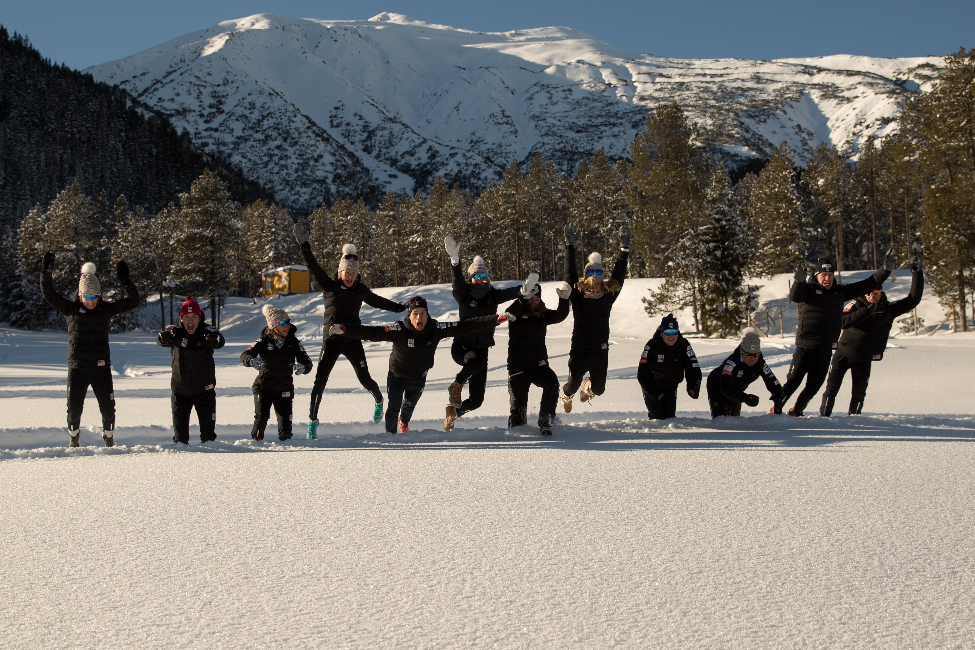 Team Jump in Davos
