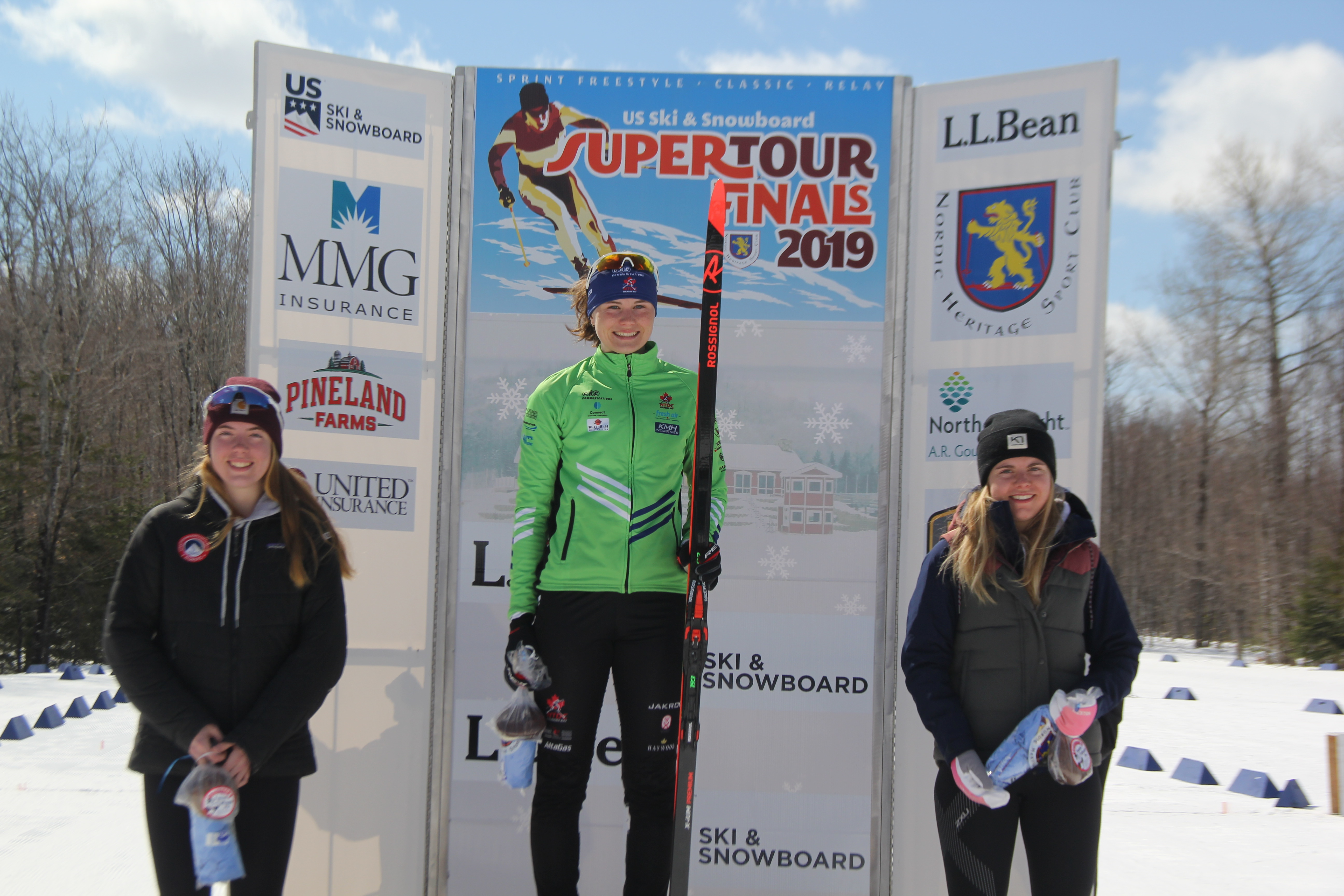 Junior Women's Podium